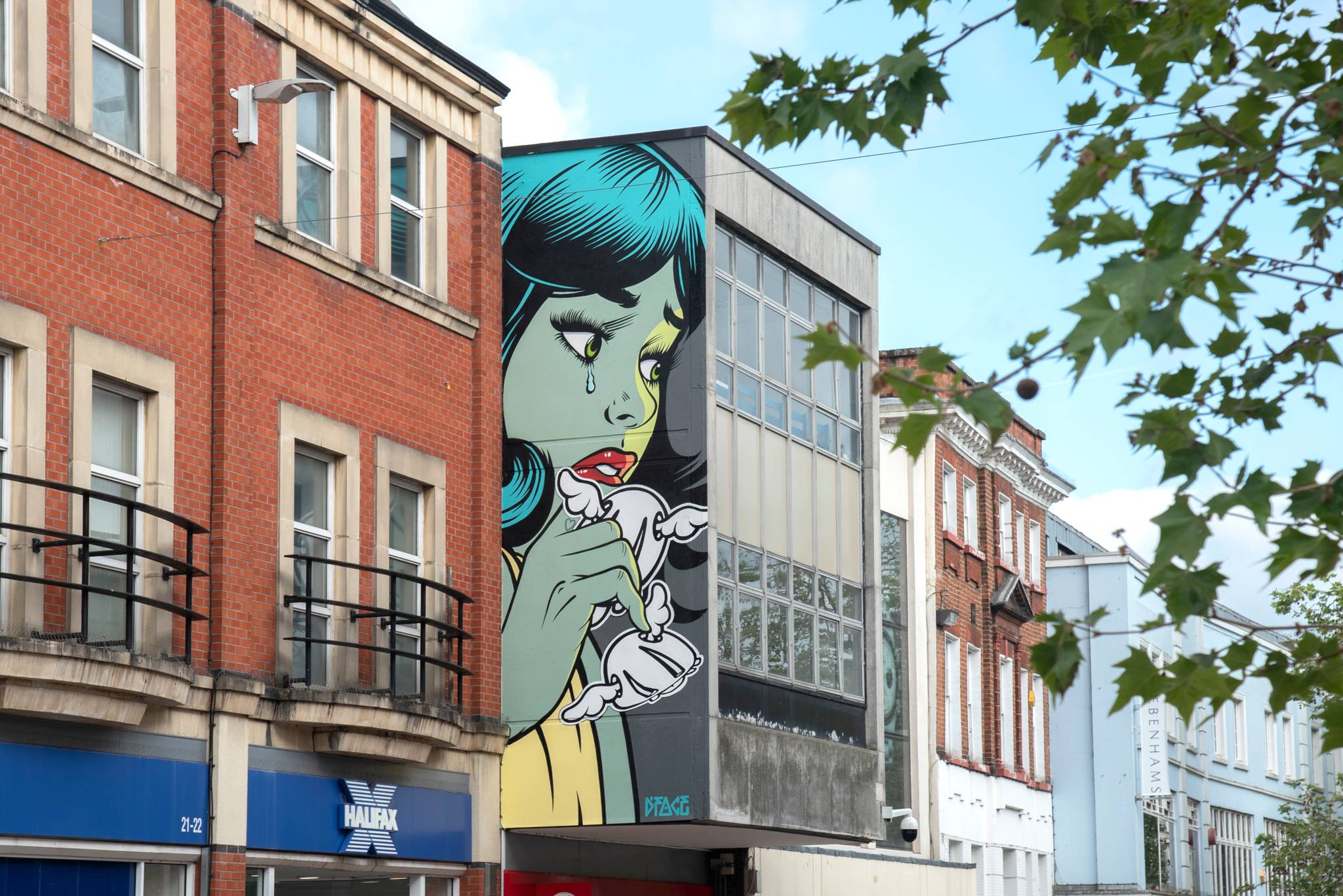 DFace Woman By D Face Street Art Cities