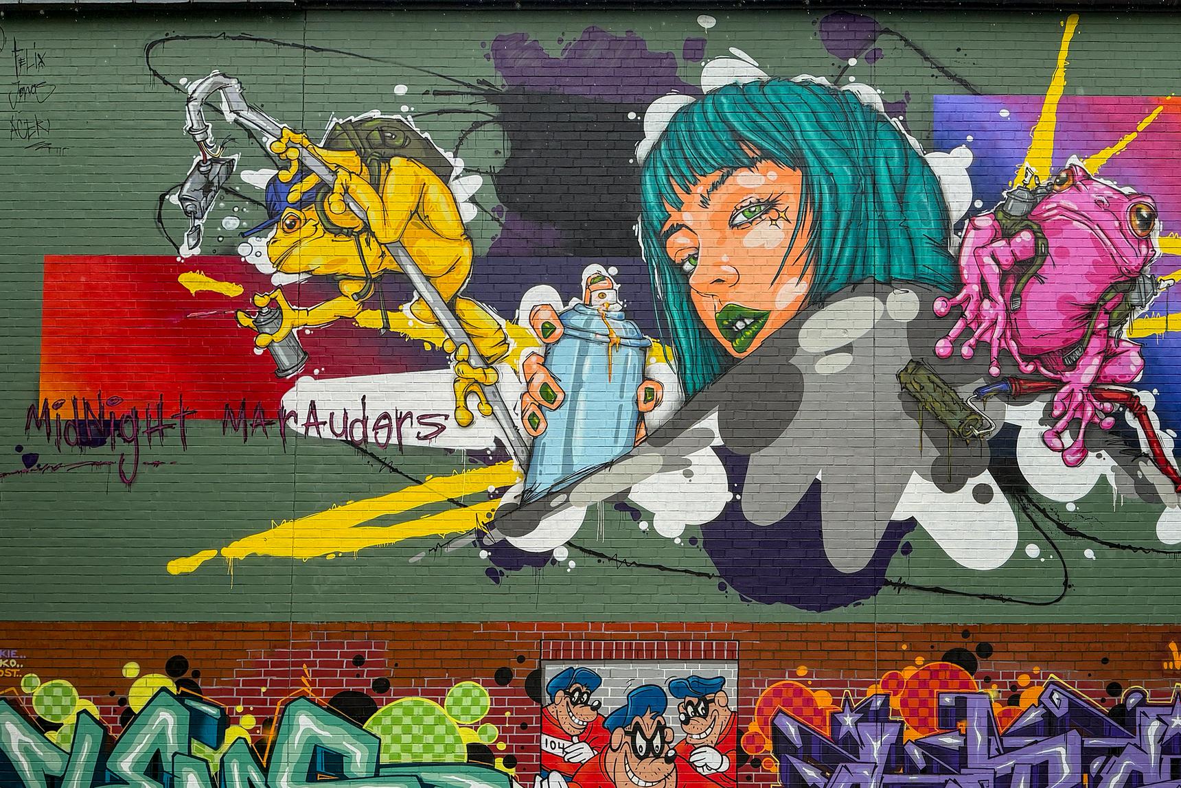 diverse—Glocksee Festival Wall 1