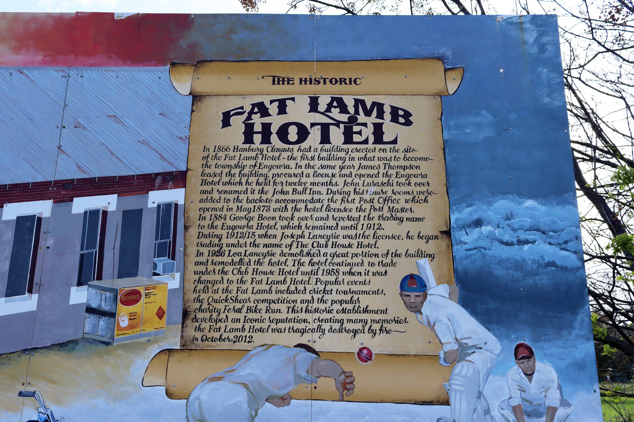 Wayne Stewart&mdash;The Fat Lamb Hotel