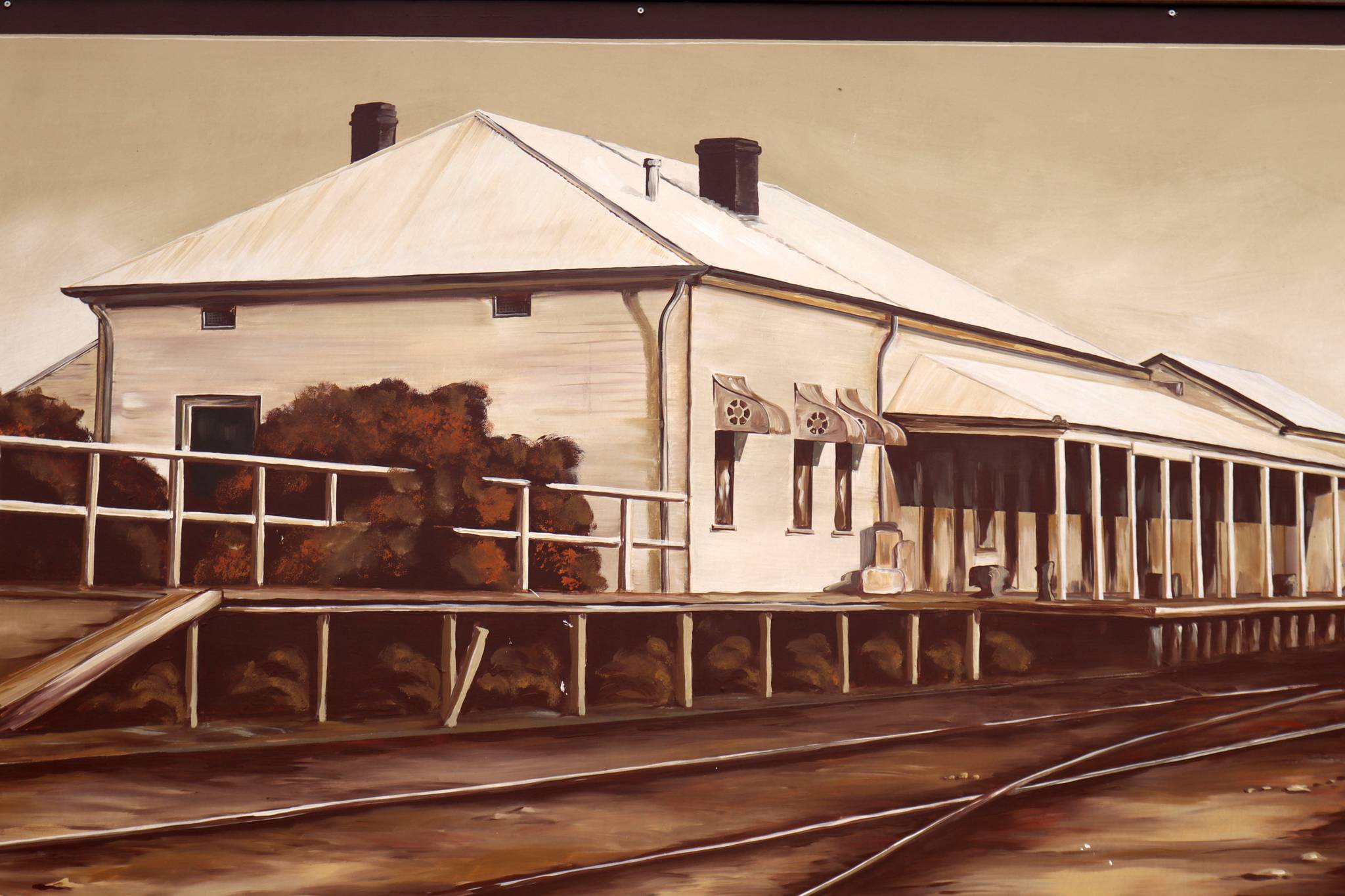 Greg Chandler&mdash;Mathoura Railway Station