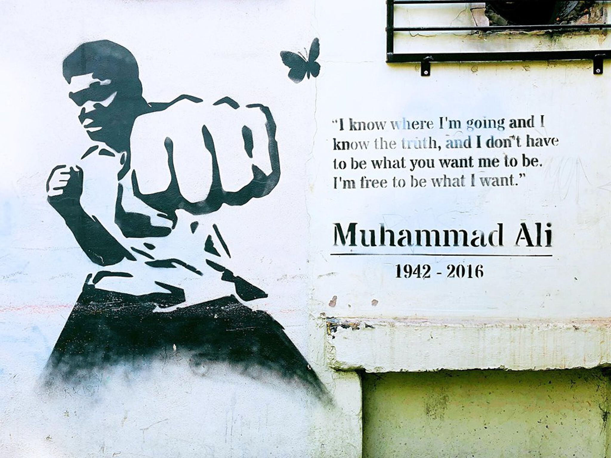 Ali Aerosol&mdash;Portrait Boxer Muhammad Ali