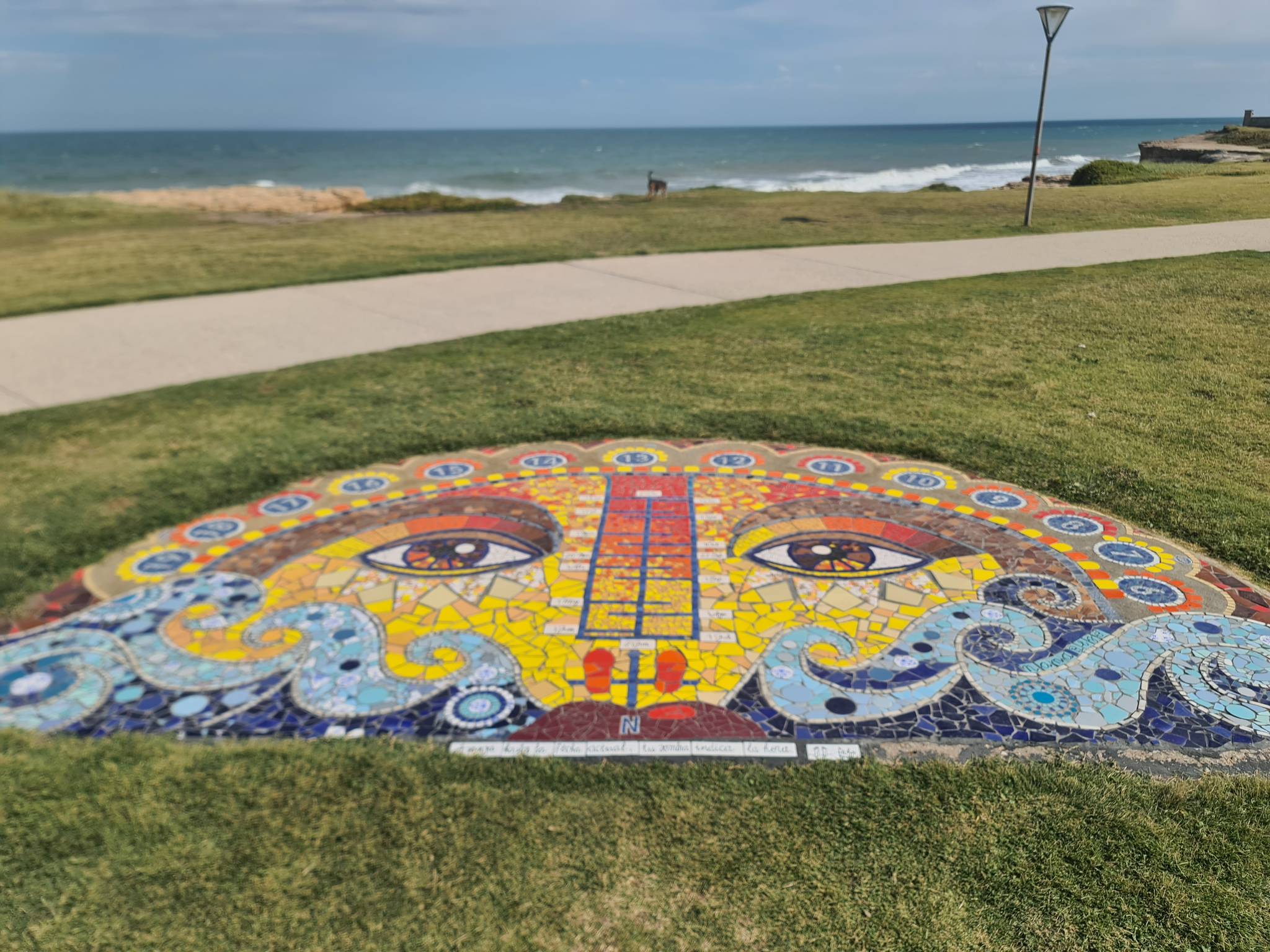 Naná Begó, Centro Astronomico del Mar&mdash;Reloj de Sol