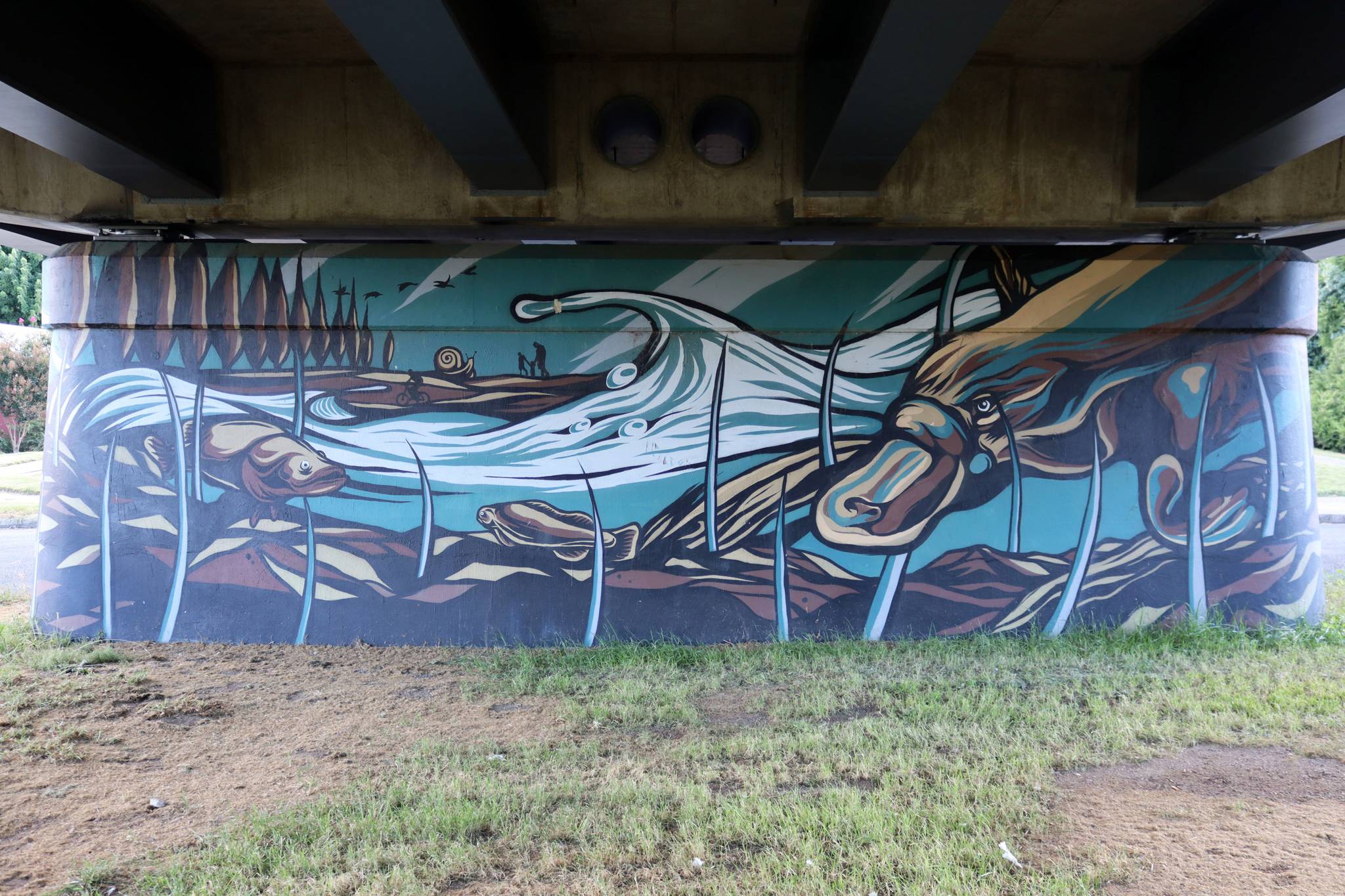 Mike Shankster&mdash;Queens Bridge Mural