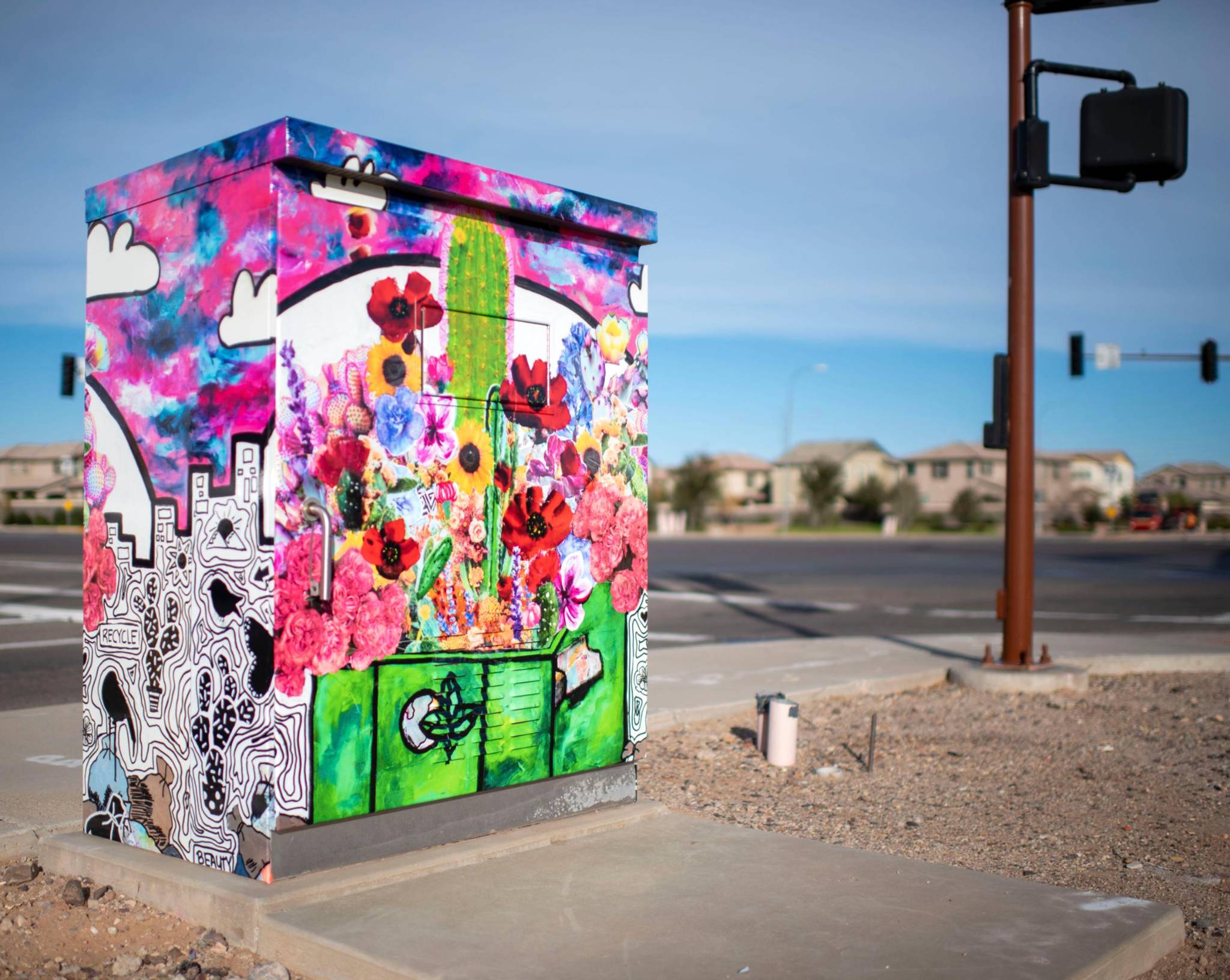 Tiesha Harrison&mdash;Traffic Control Box