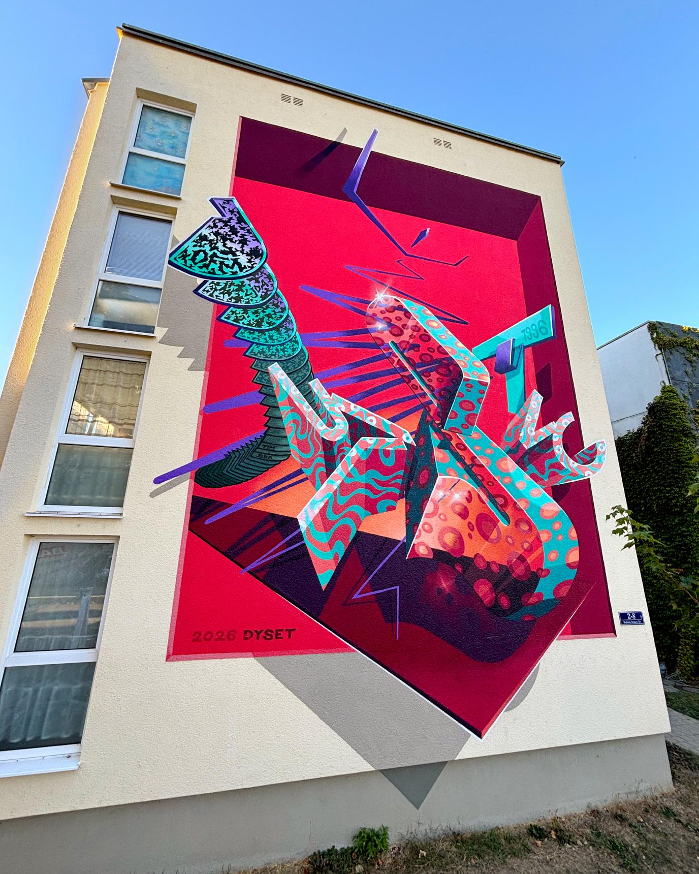 Dyset—DYSET –30 YEARS ANNIVERSARY MURAL