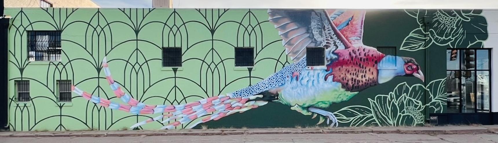 Blank Spaces Murals—Pheasant Mural
