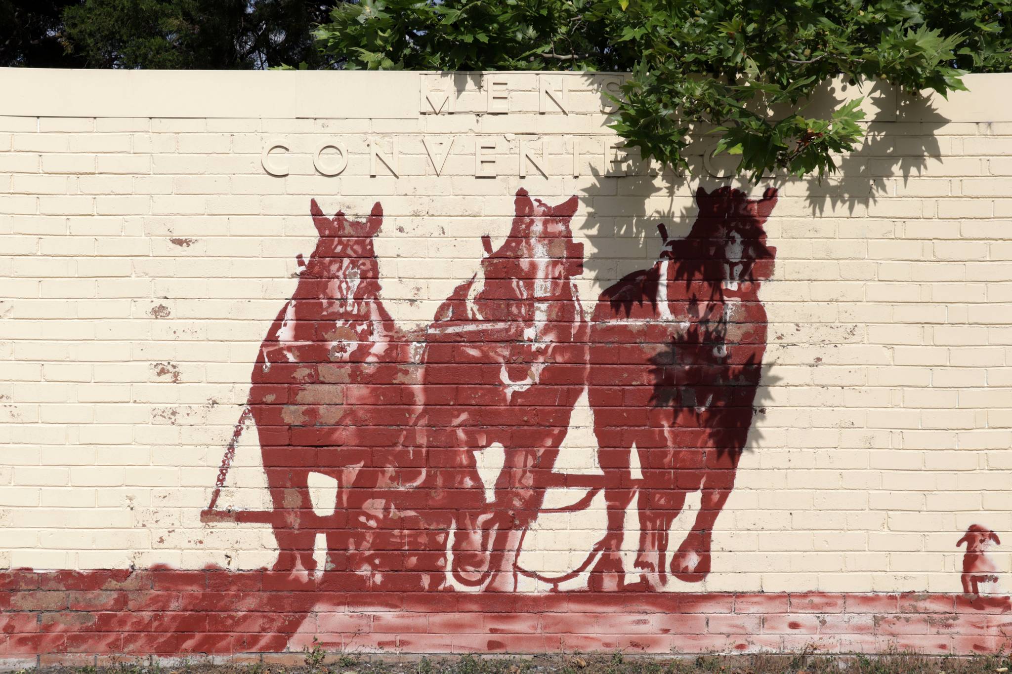 Bushie&mdash;Team of Horses Ploughing