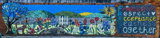 Frant Road Mosaic - Friendship Respect Acceptance Neatness Together (FRANT)