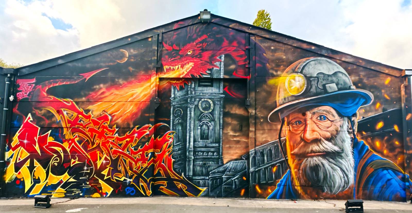 —Inauguration graffiti jam “Le SPOT"