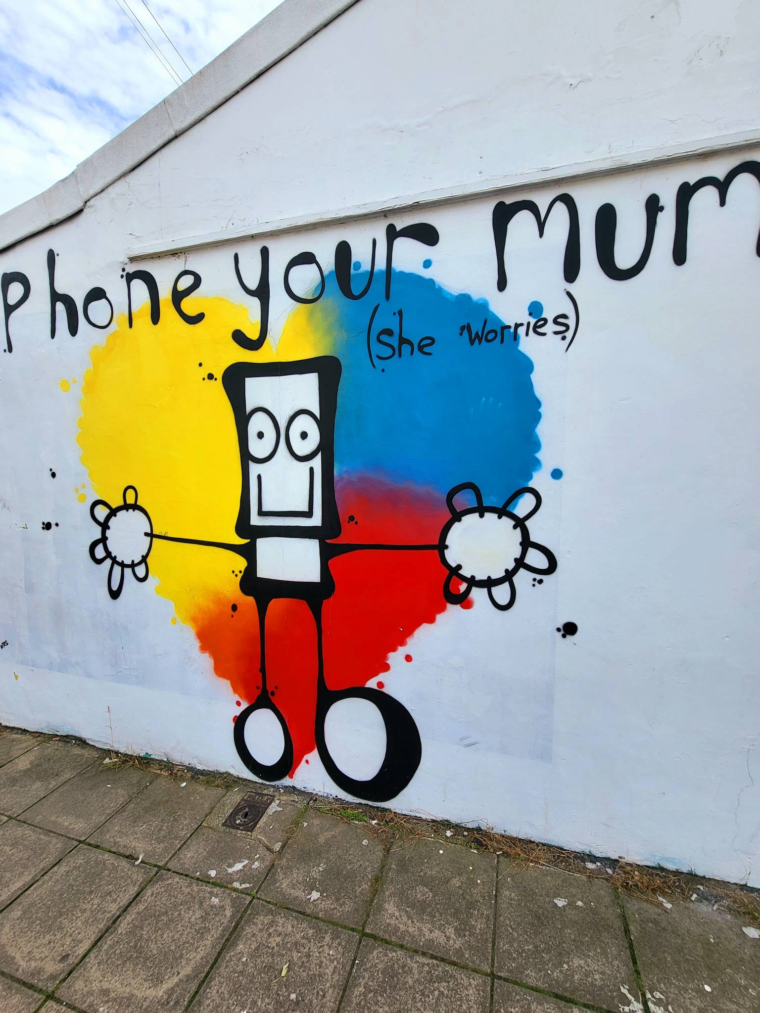 My Dog Sighs&mdash;Phone Your Mum (she worries) 