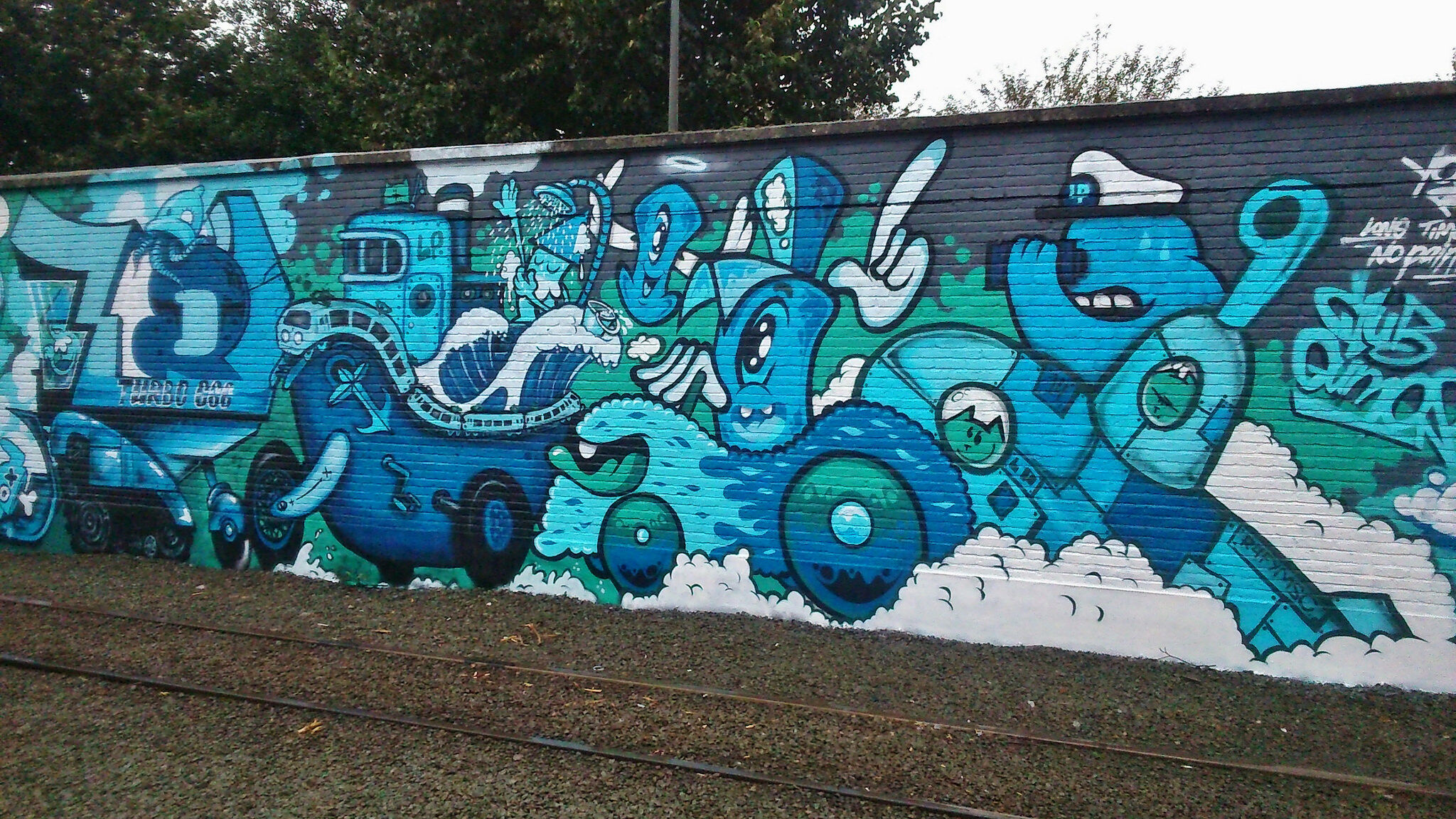 Lastplak Crew&mdash;Blue train