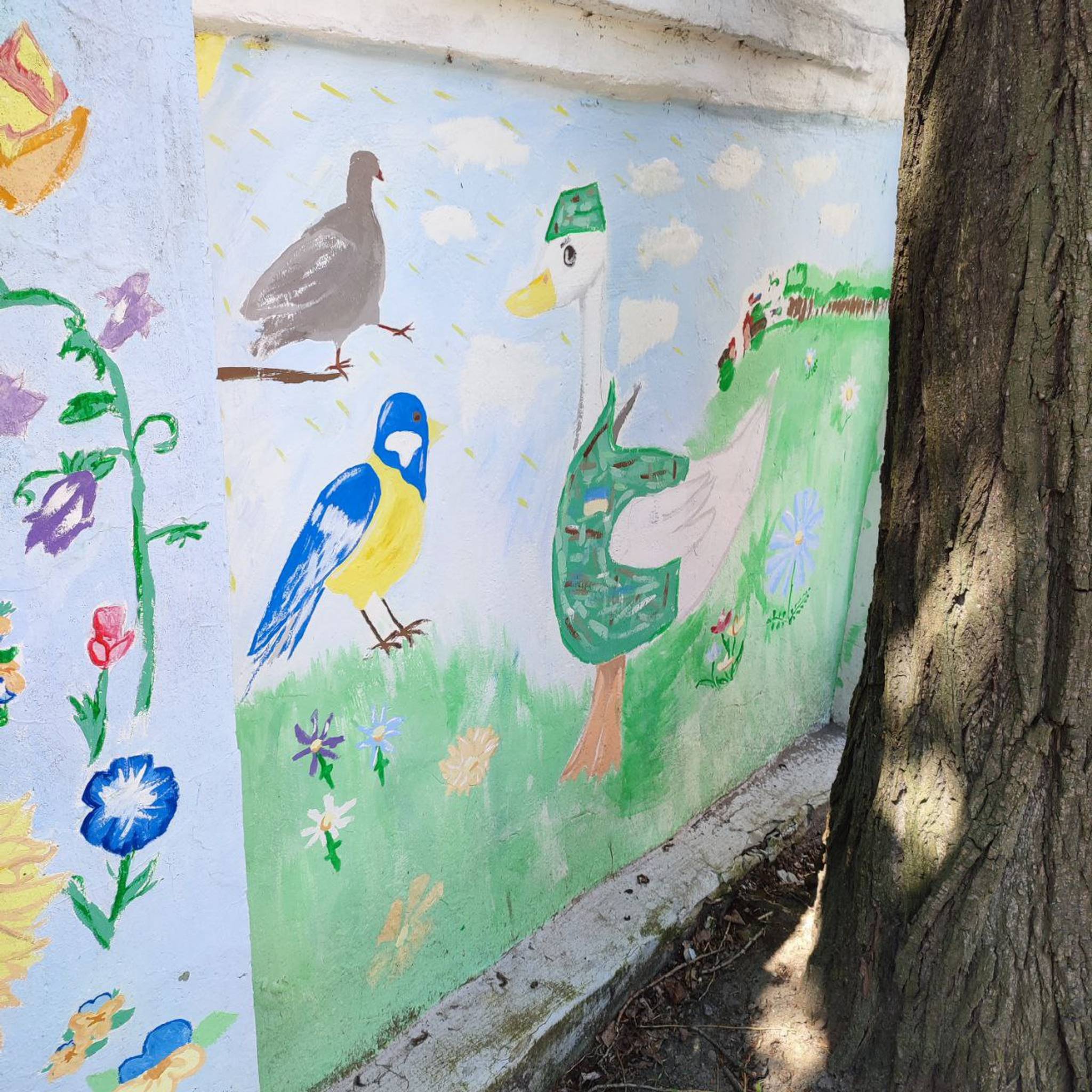 Unknown - Kremenchuk&mdash;Children's murals in the City Park