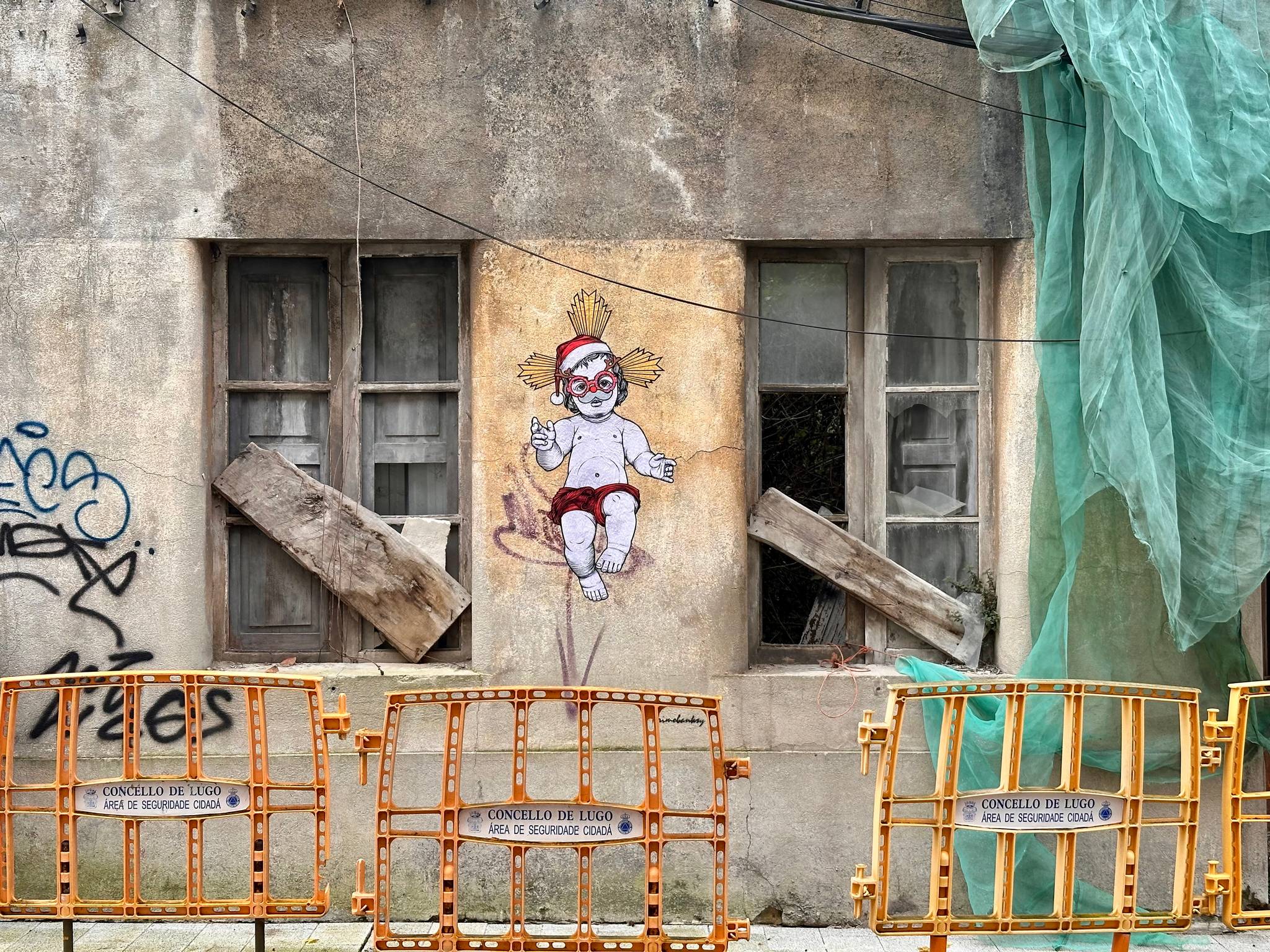 El Primo de Banksy&mdash;Onde está o neno Xesús?