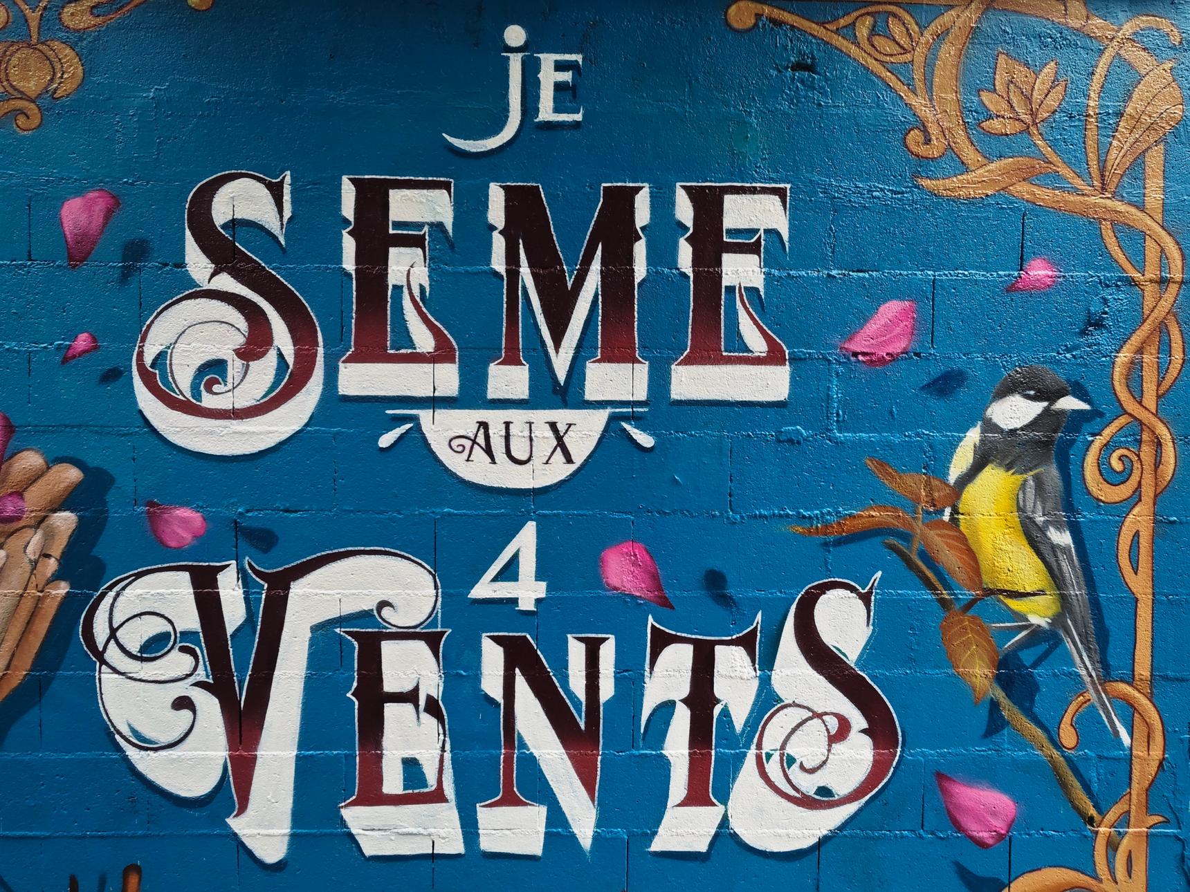 Cédric Yelow—JE SEME AUX QUATRE VENTS