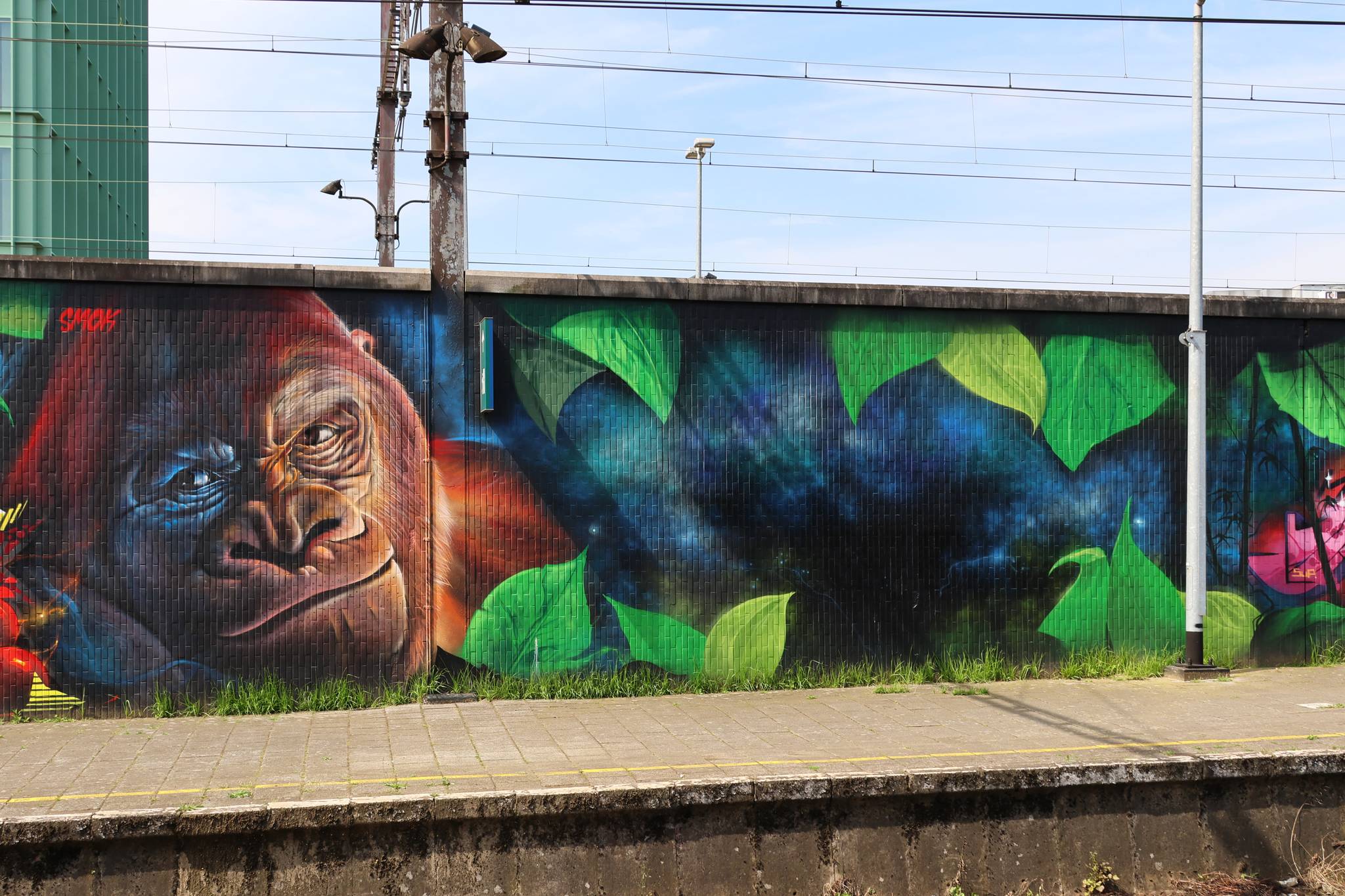 SMOK&mdash;Station Berchem - Gust (Gorilla Antwerpse Zoo)