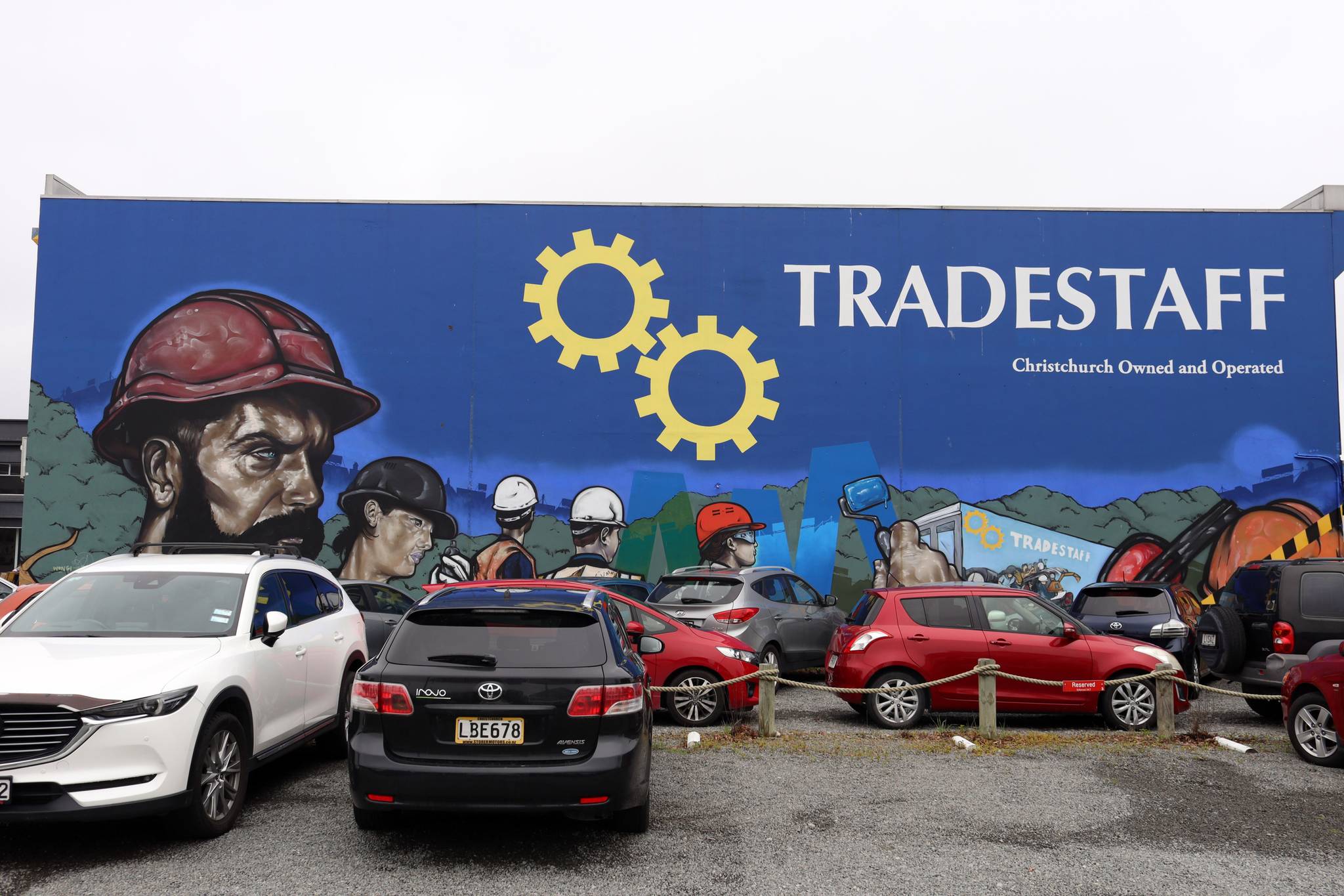 Wongi 'Freak' Wilson&mdash;Tradestaff Mural