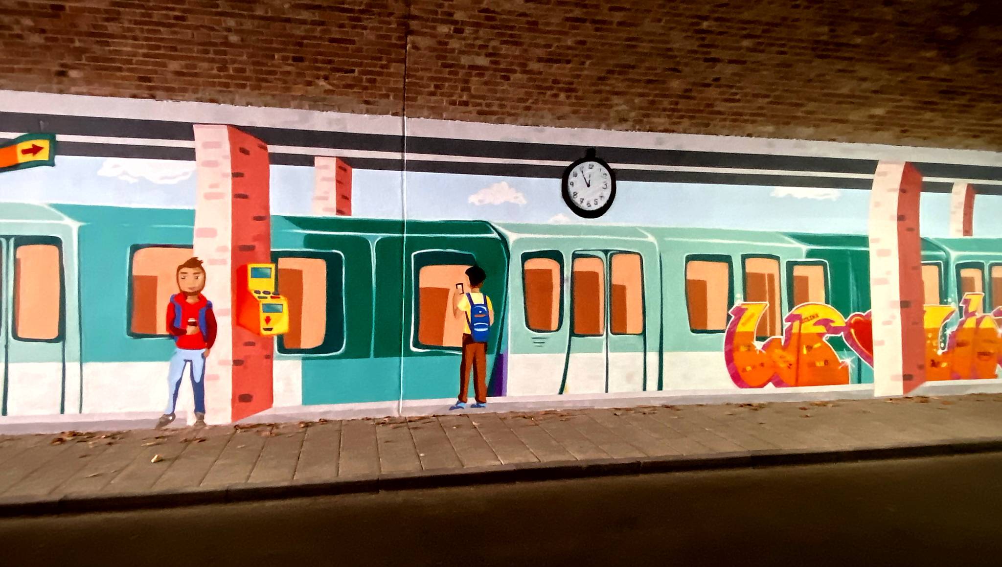 Goodlack Art&mdash;Railway station Lindweiler