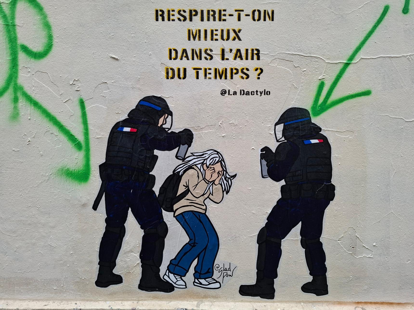Gladpow, La Dactylo—Respire t'on mieux dans l'air du temps ?