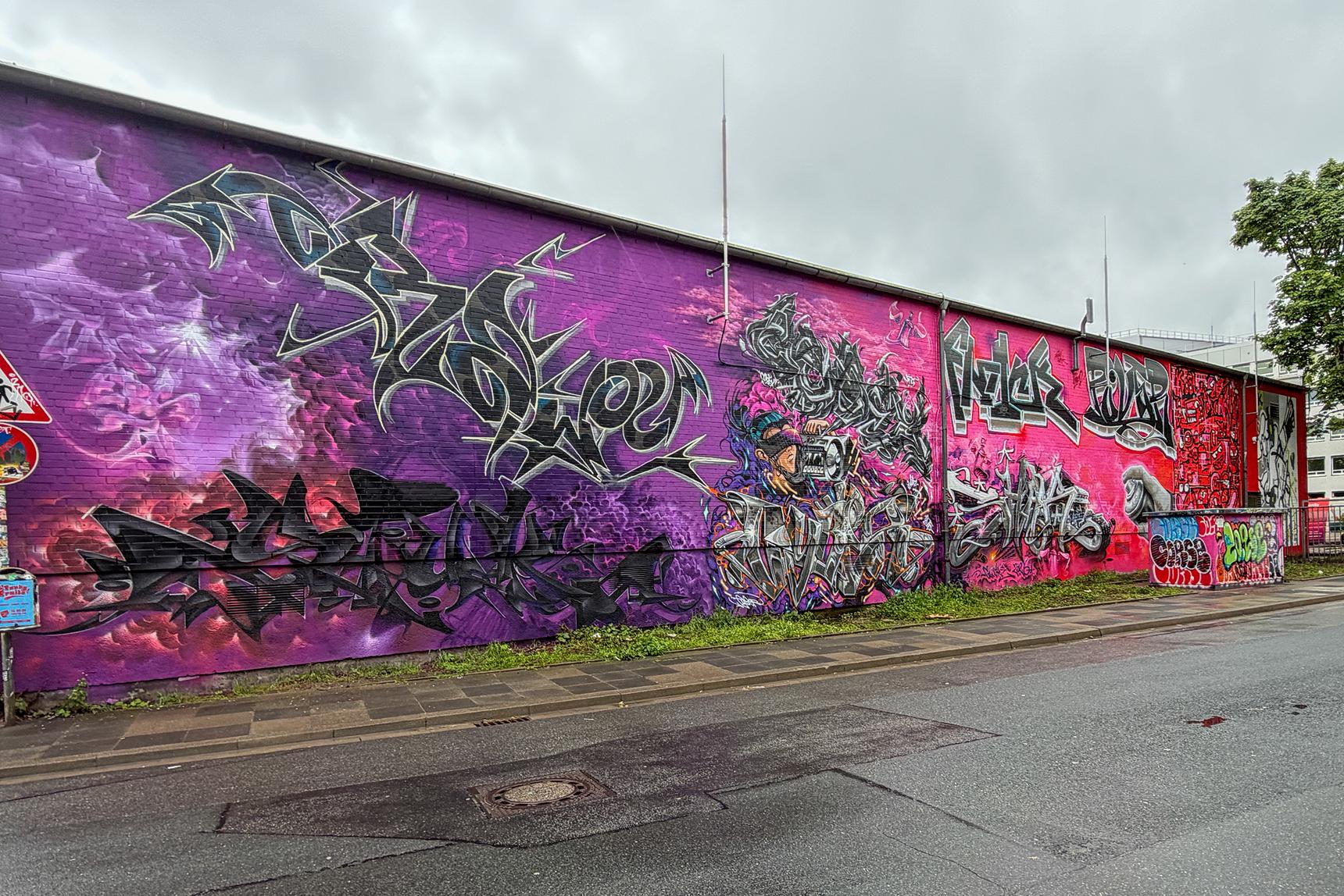 Diverse—Glocksee Festival Wall 3