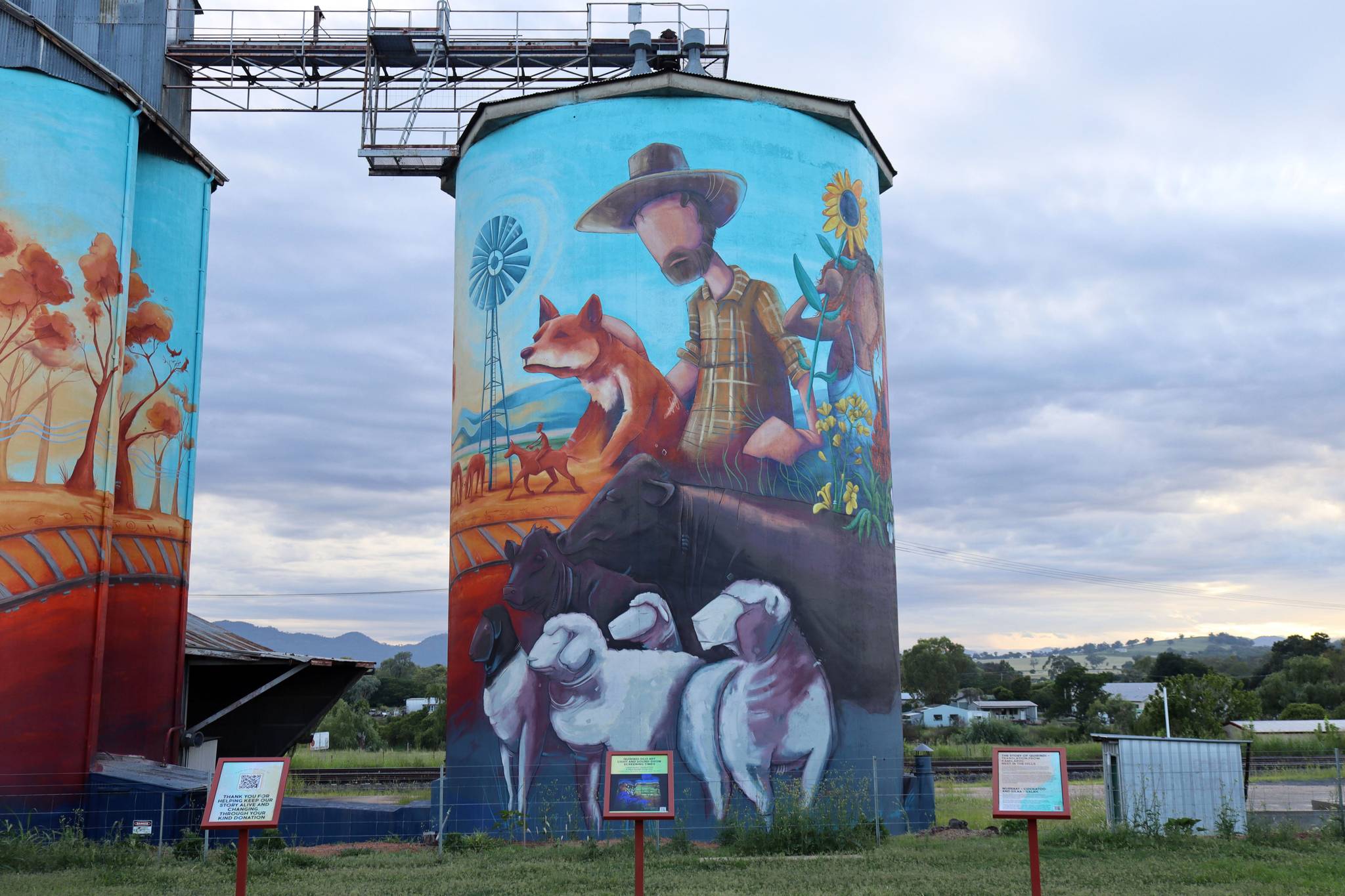 Peter Ryan&mdash;Quirindi Silo Art