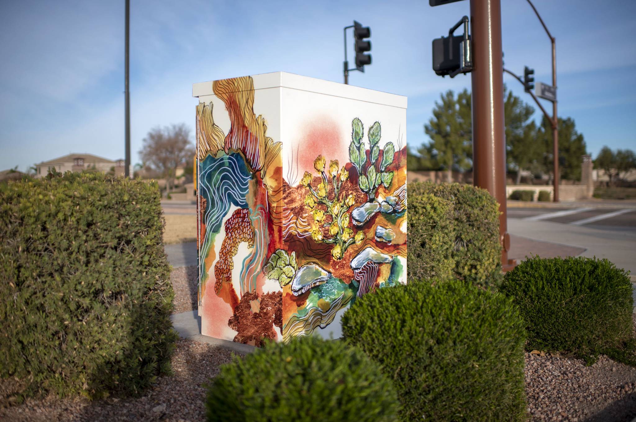 Aimee Ollinger&mdash;Traffic Control Box