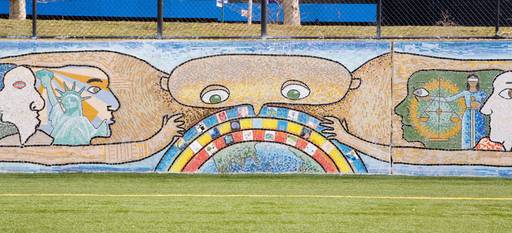 Peace Wall in Harlem, NY