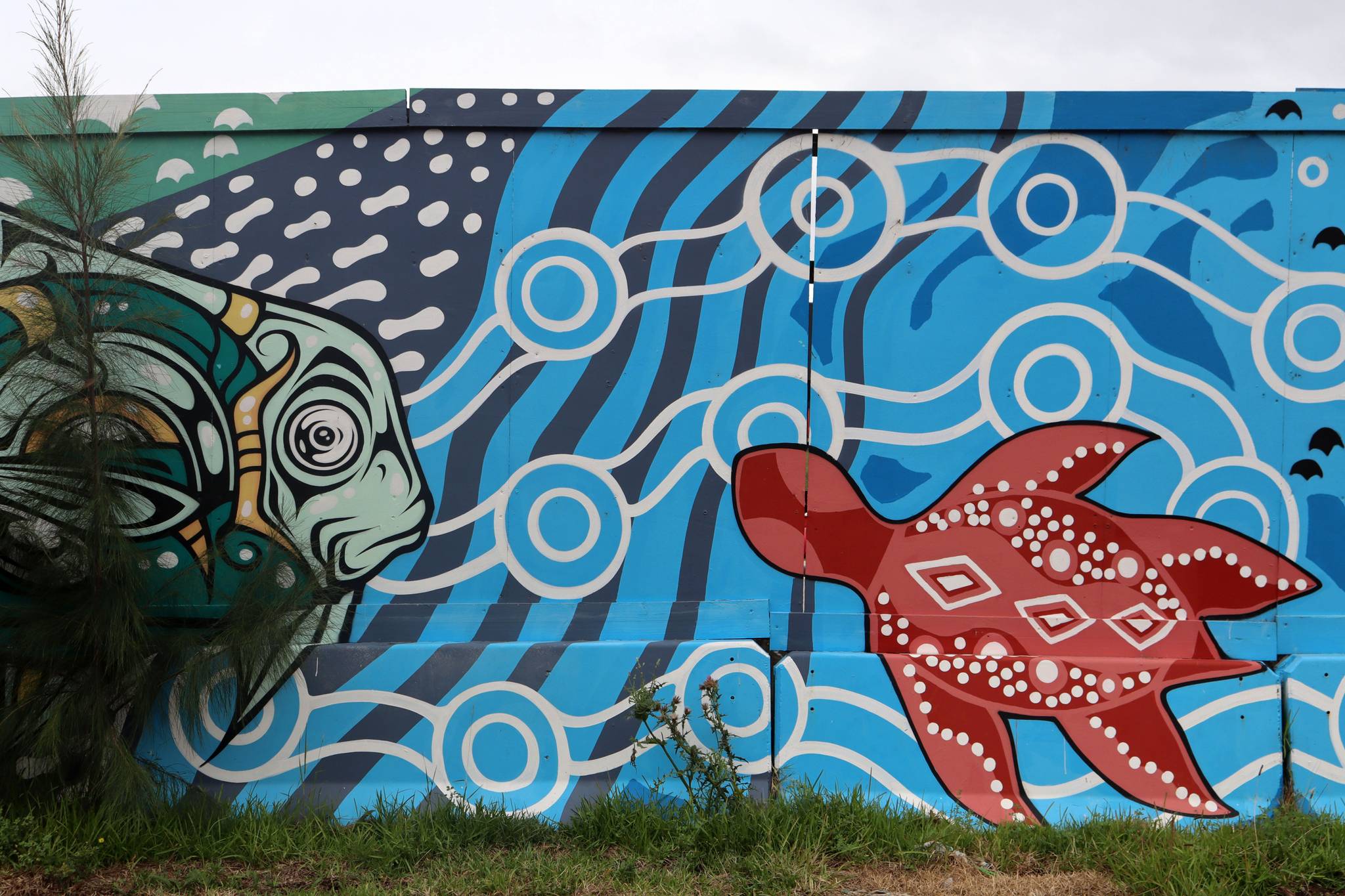 Ears, Joanne Cassady, Phibs&mdash;Marrickville Dive Site Mural