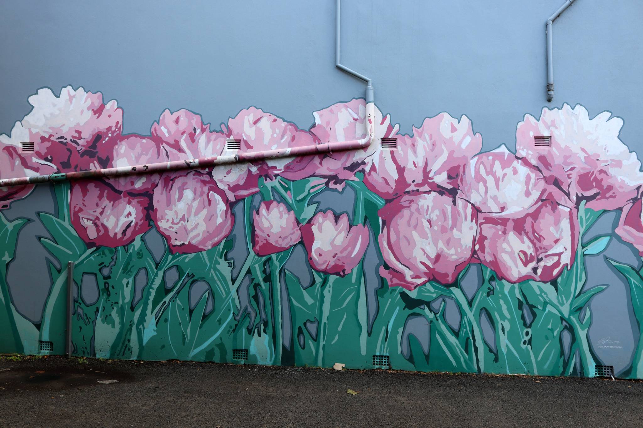 Jamie Preisz, Matt Preisz&mdash;Peony Wall