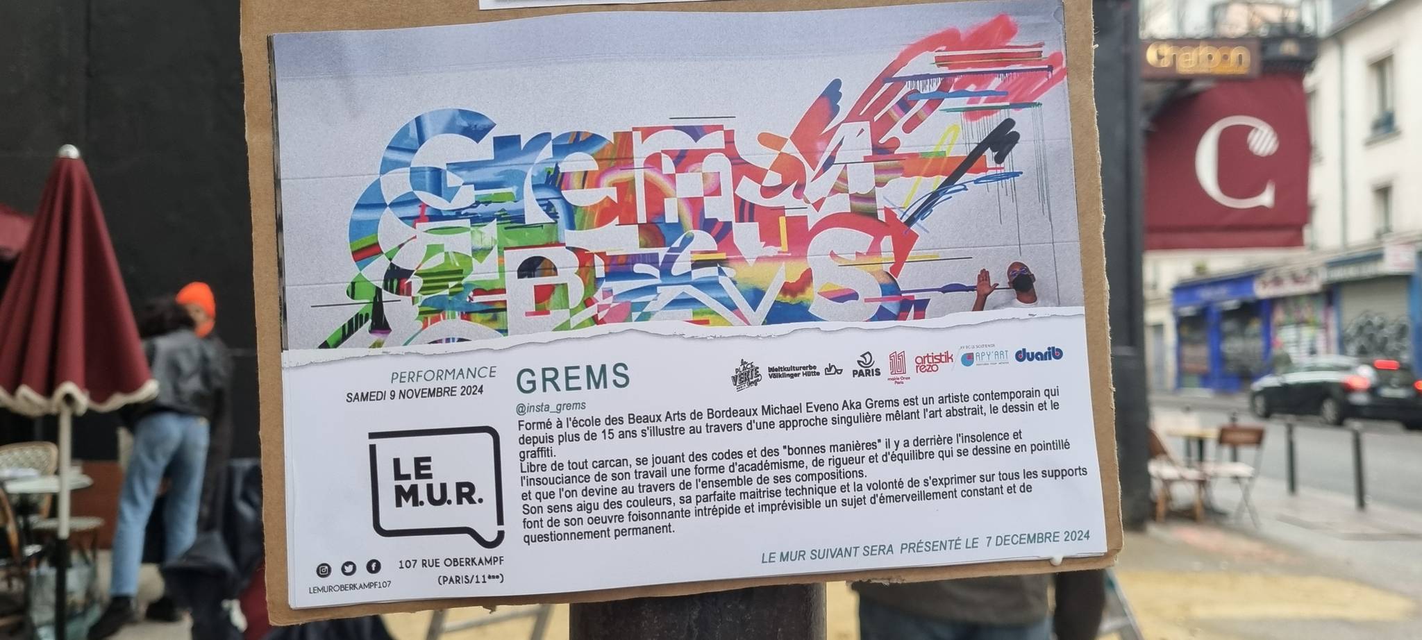 Grems&mdash;Le Mur Oberkampf 