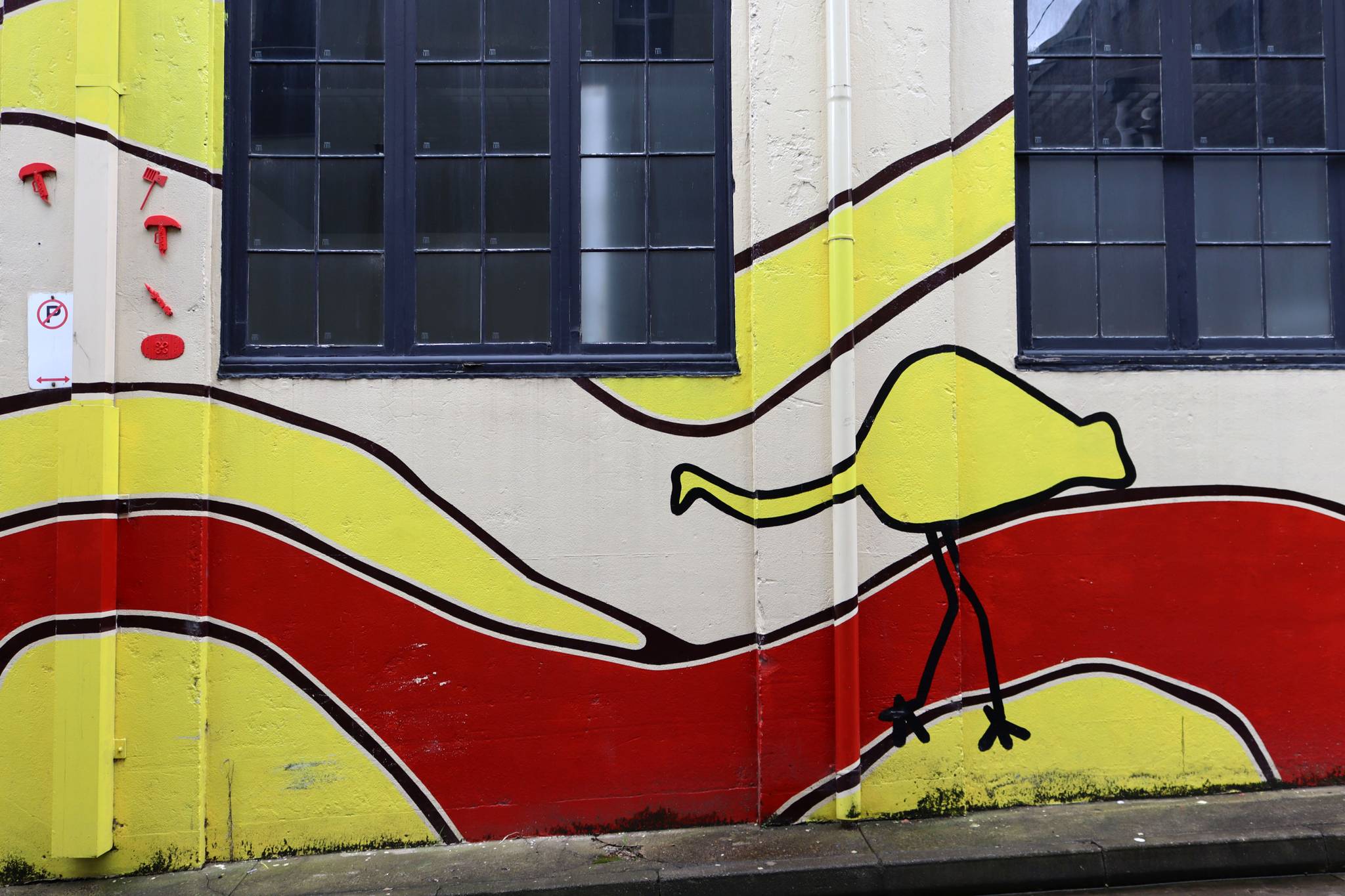 Gadigal Mural by Jason Wing, Dennis Golding, Lucy Simpson - Street Art ...