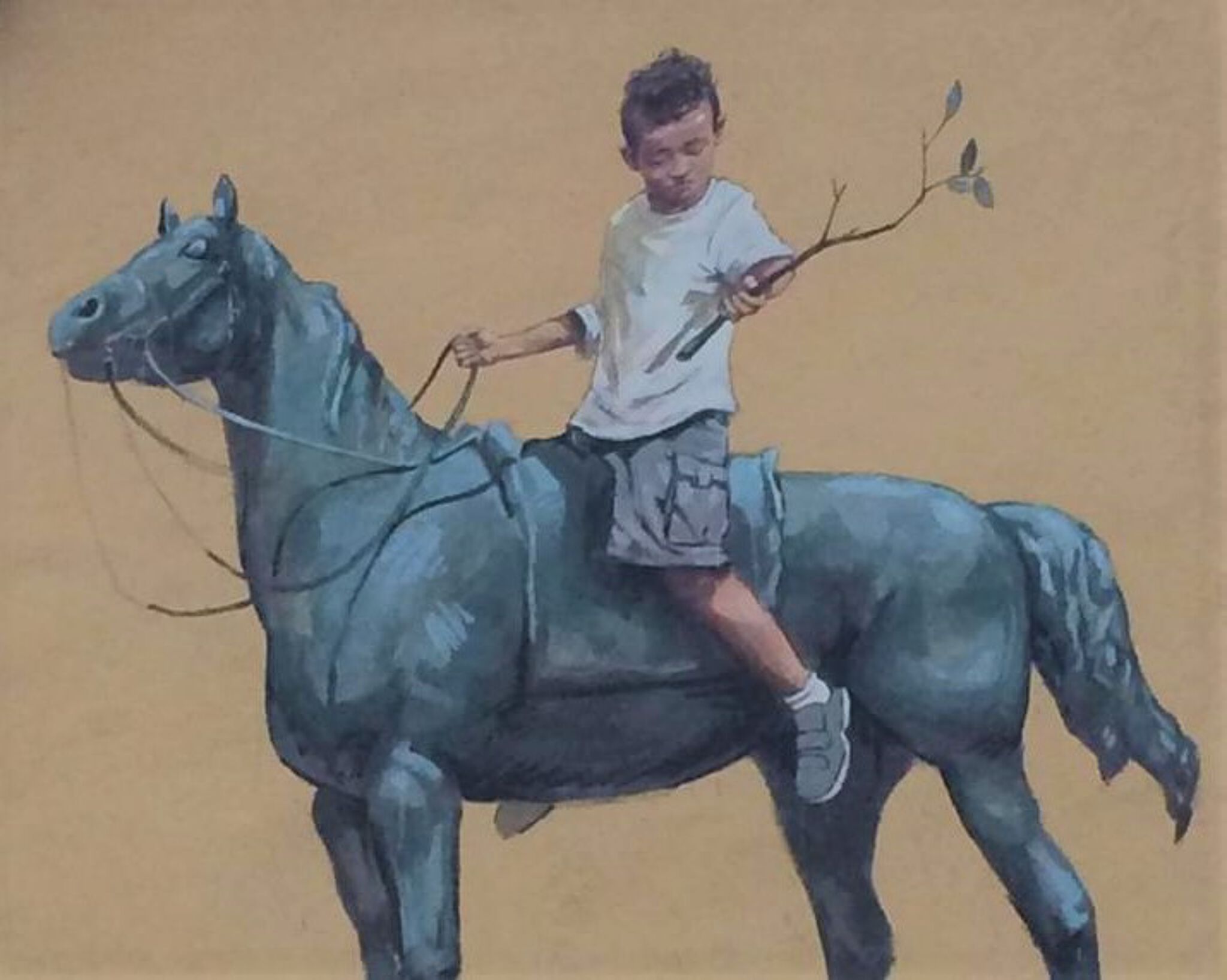 Ernest Zacharevic&mdash;Bronze sculpture - History and tradition