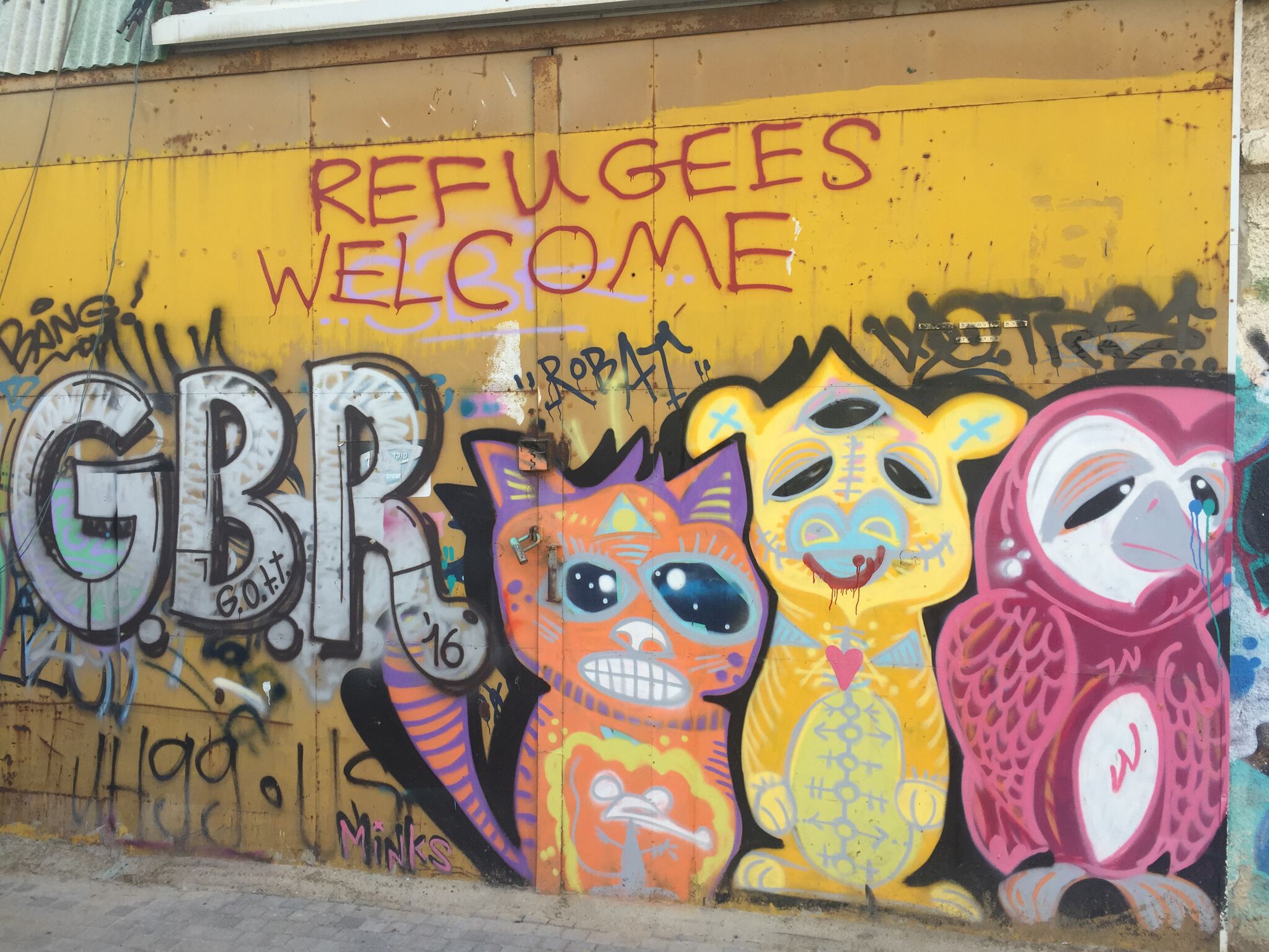 Dora Suger Minks&mdash;Refugees welcome