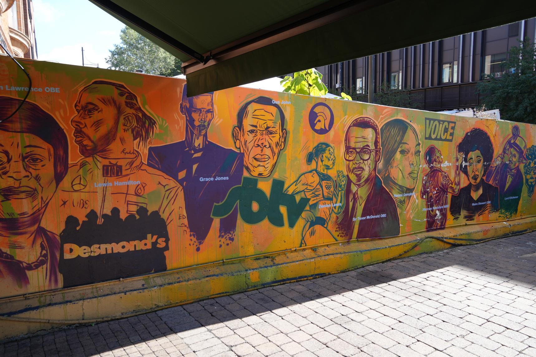 Create Not Destroy—Windrush 75 Mural