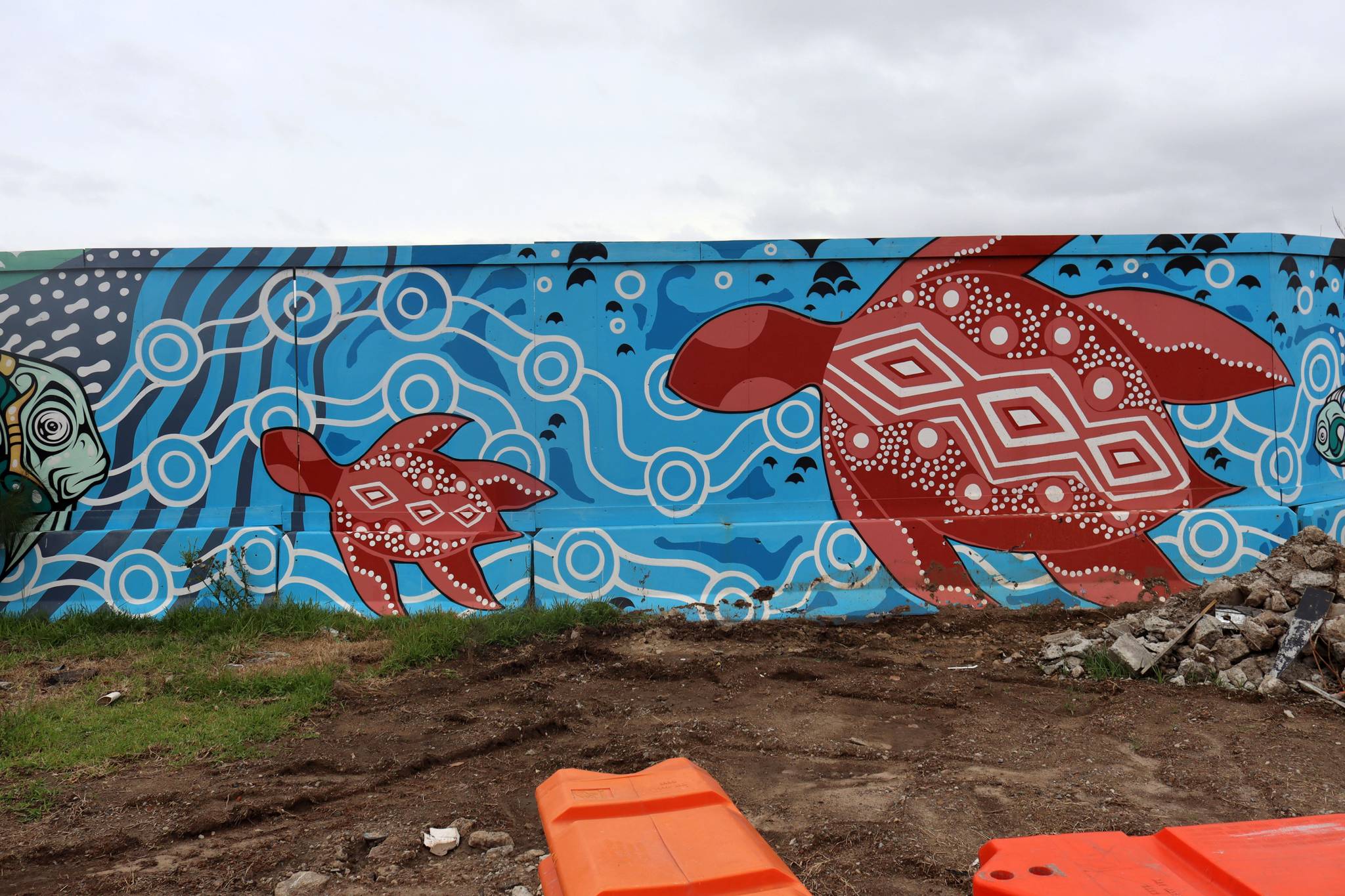 Ears, Joanne Cassady, Phibs&mdash;Marrickville Dive Site Mural