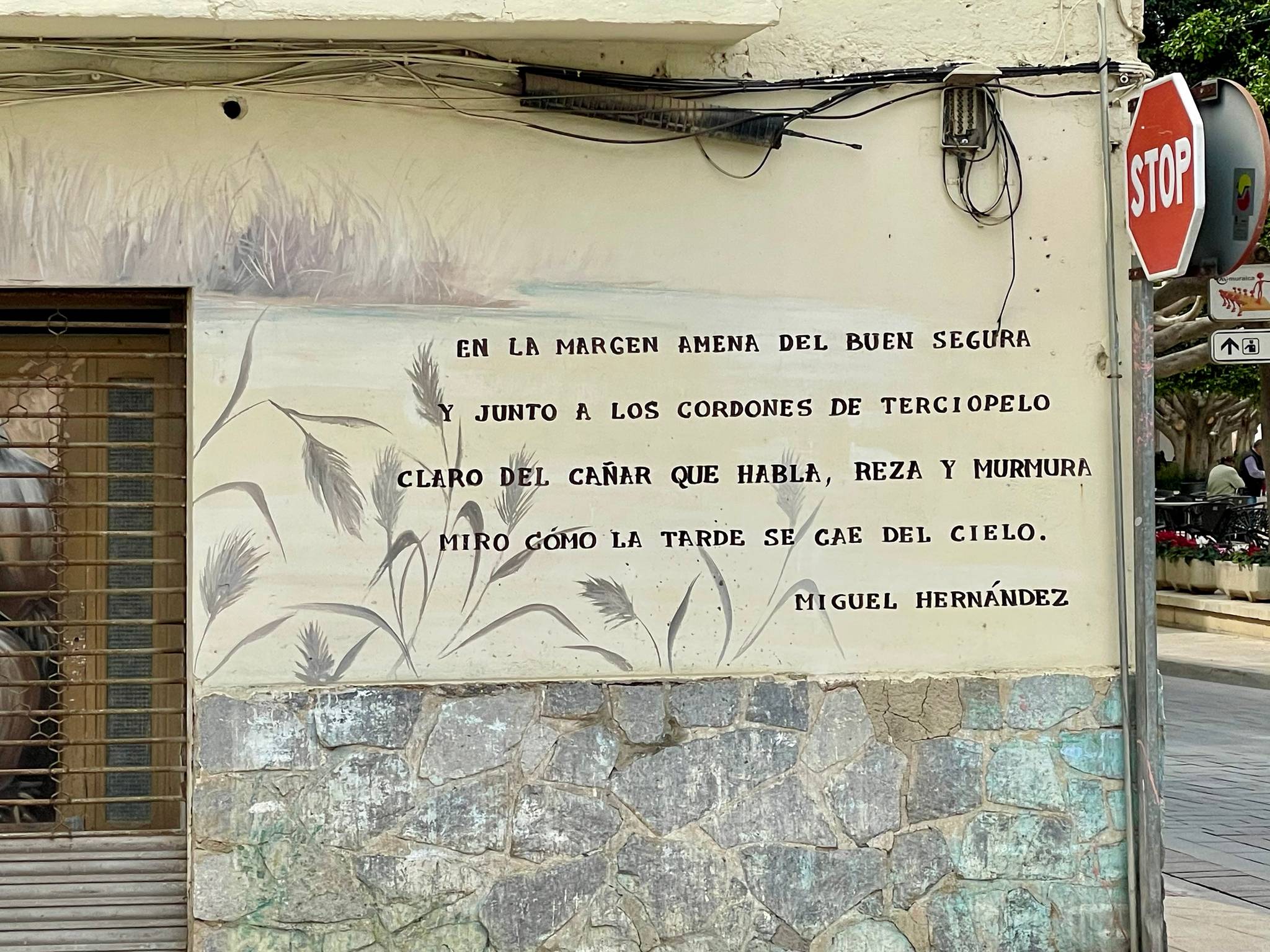 &mdash;Homage to the poet Miguel Hernández