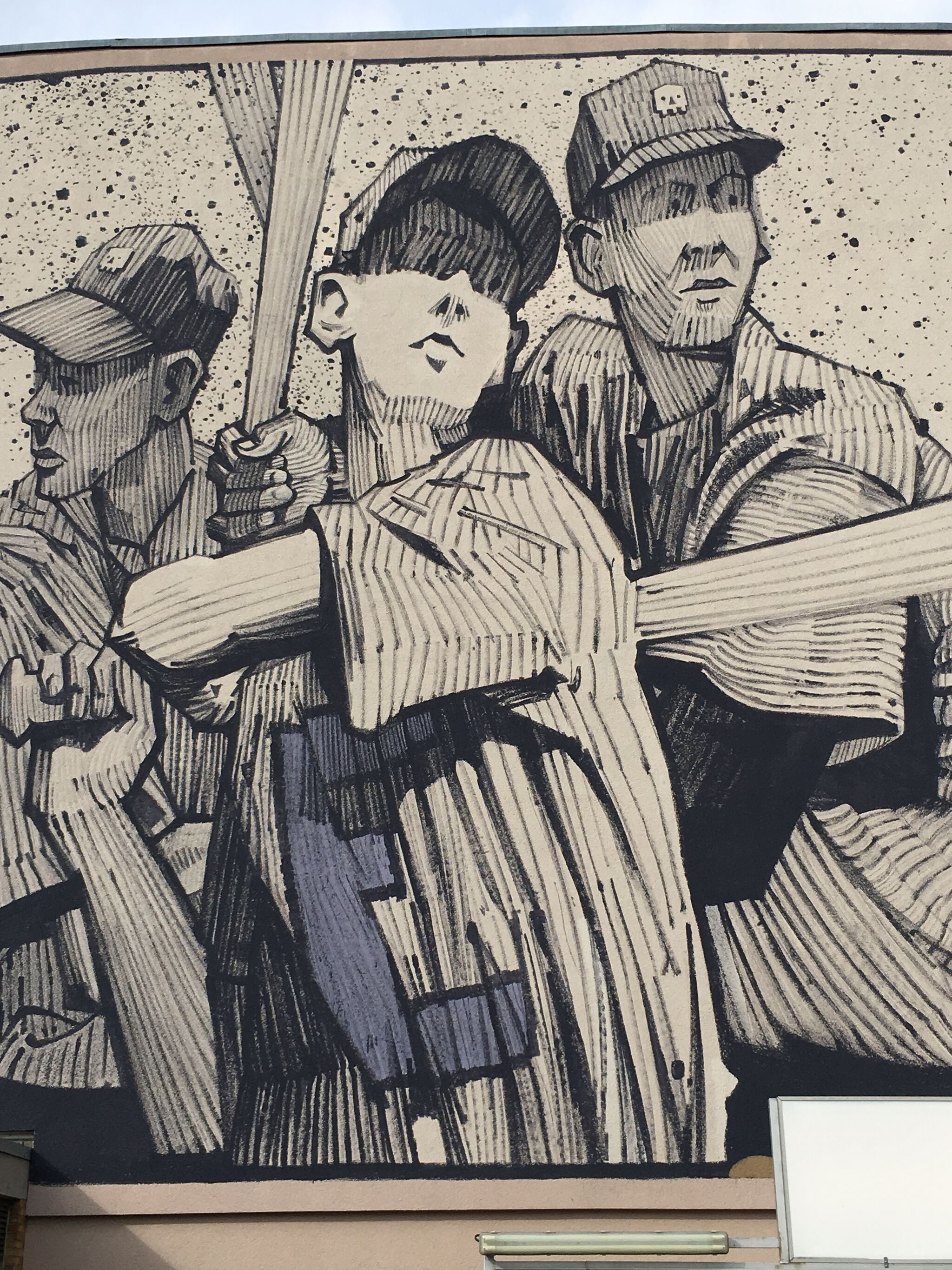 Sainer (Etam Cru)&mdash;Baseball Sketch