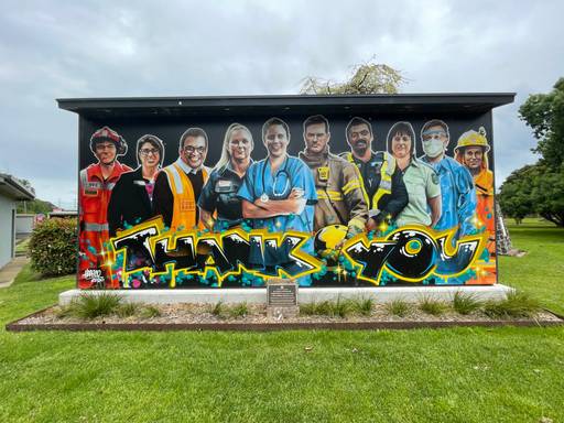 The ‘Thank You’ Mural 