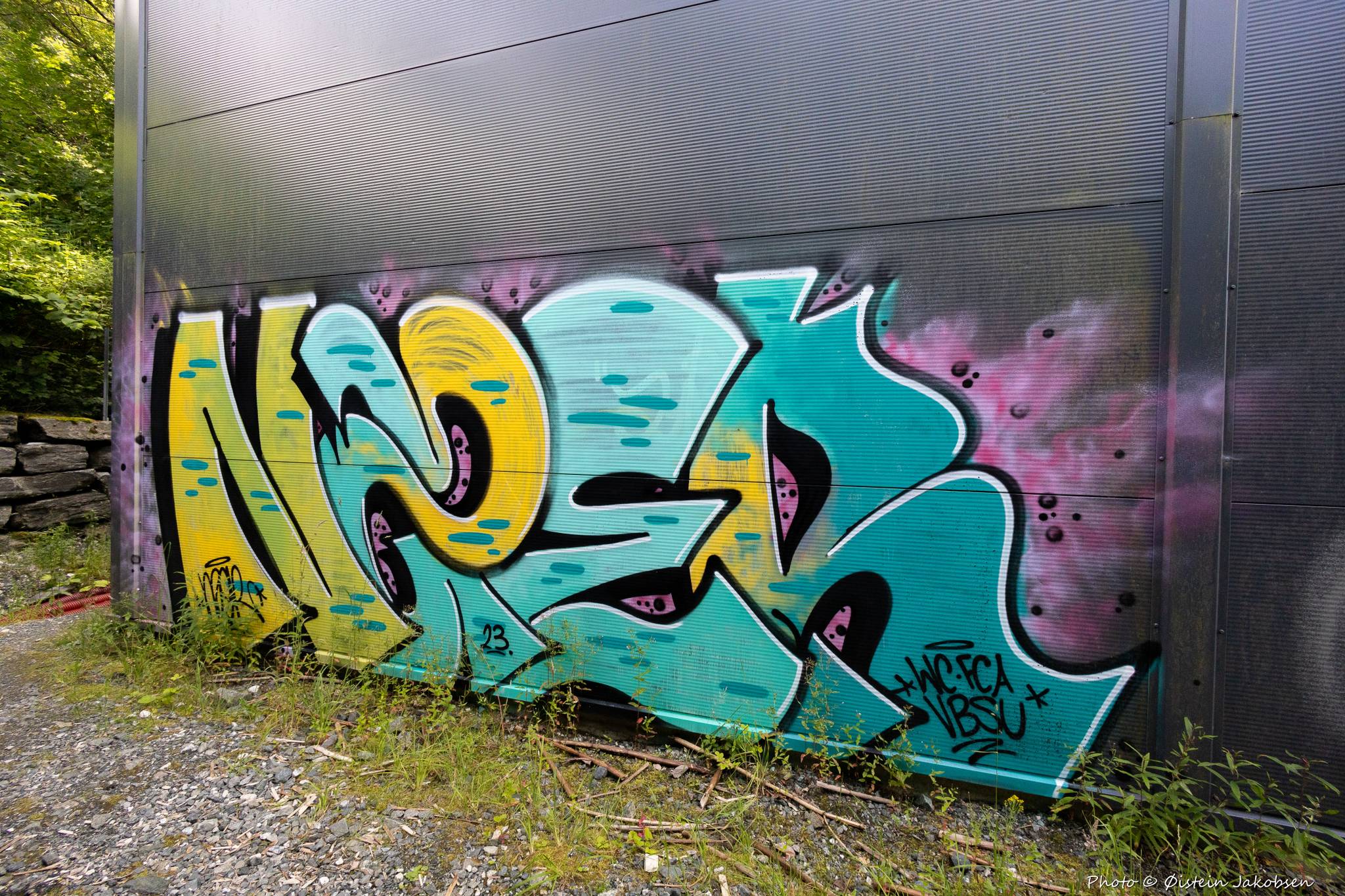 &mdash;Graffiti spot