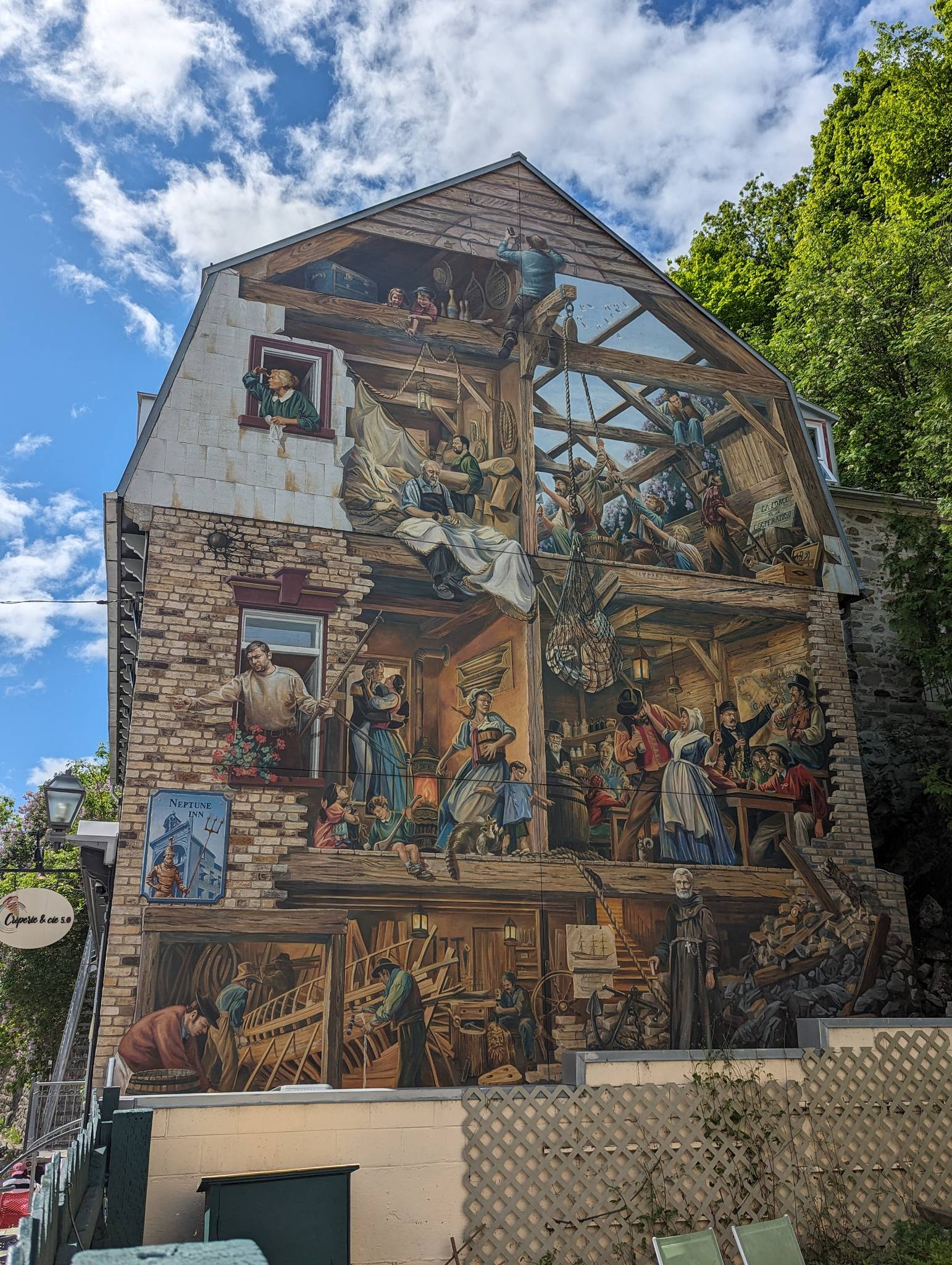 Murale Creation&mdash;Fresque du Petit-Champlain