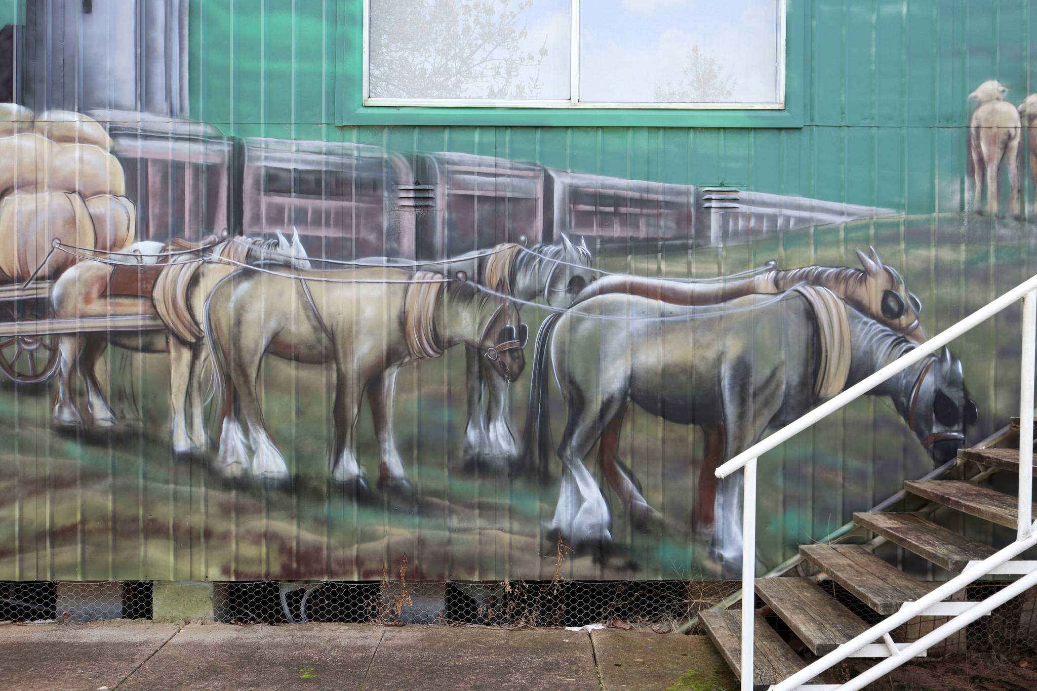 Simon White&mdash;Quandialla Mural