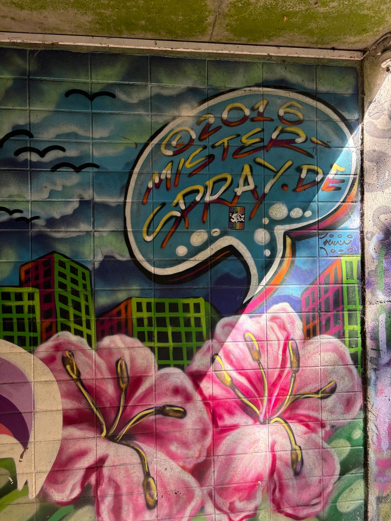 Wandgestalten, and others—Graffiti-Tunnel