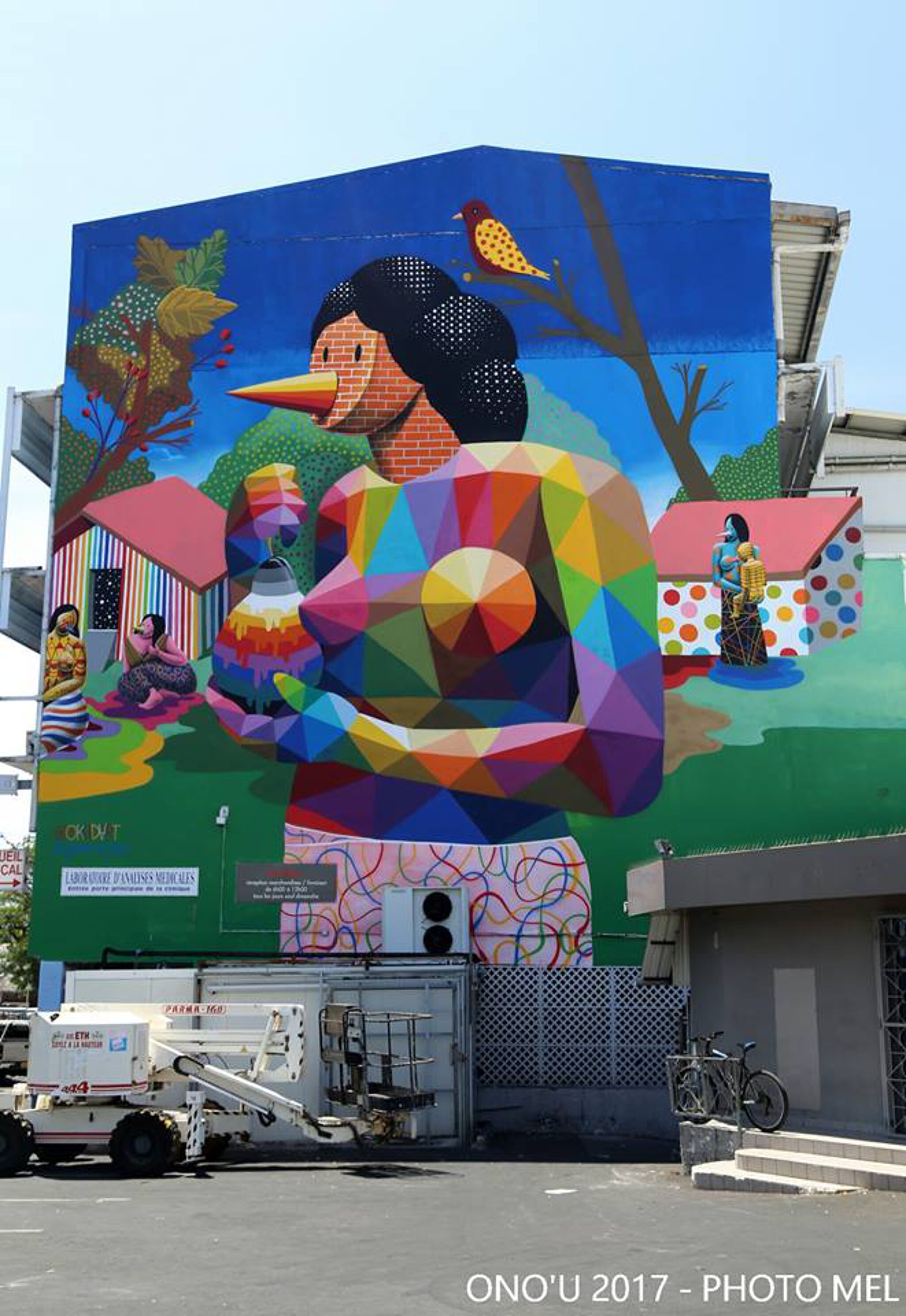 Okuda&mdash;La femme aux fruits