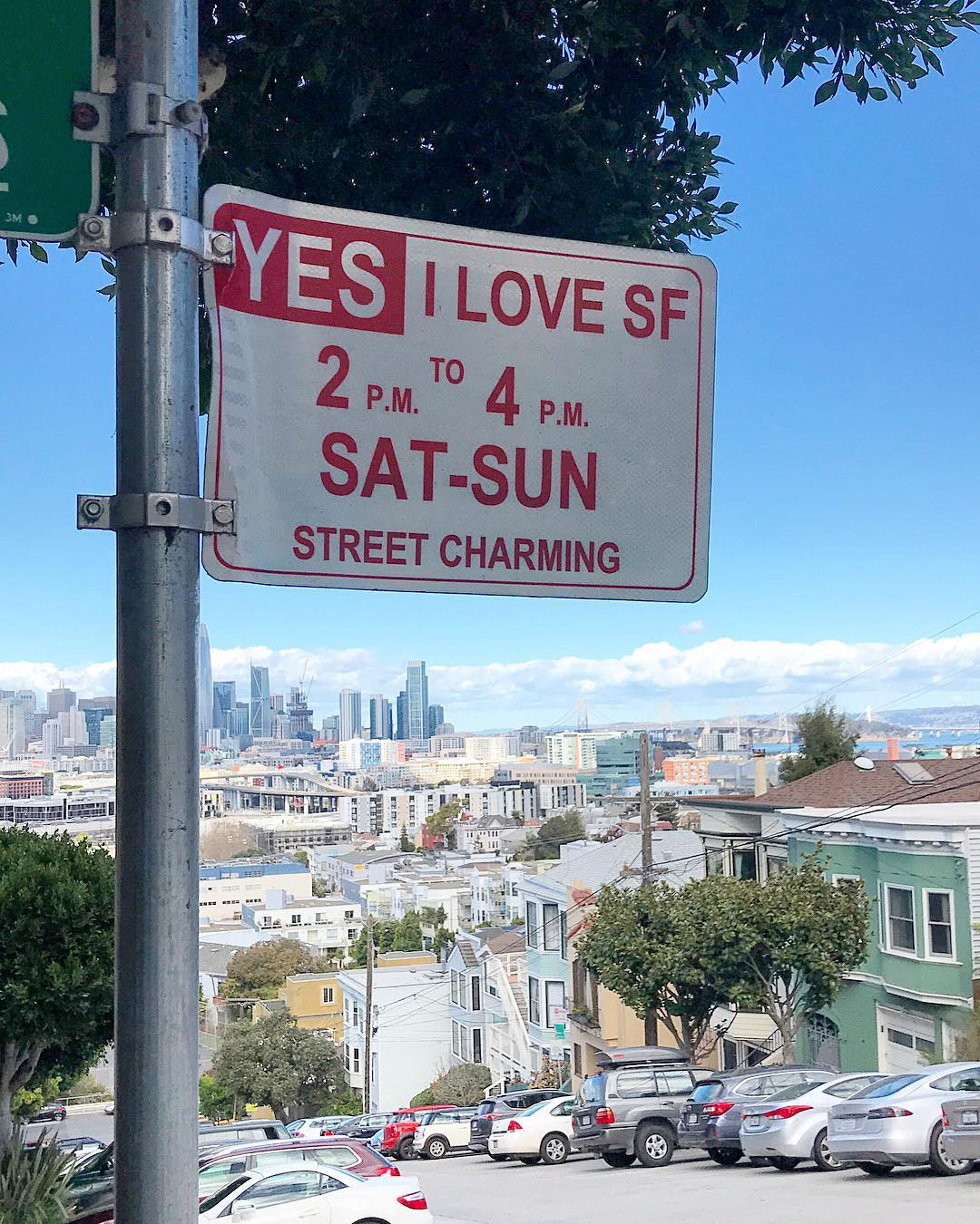 Unknown - San Francisco&mdash;Yes I Love SF Sign