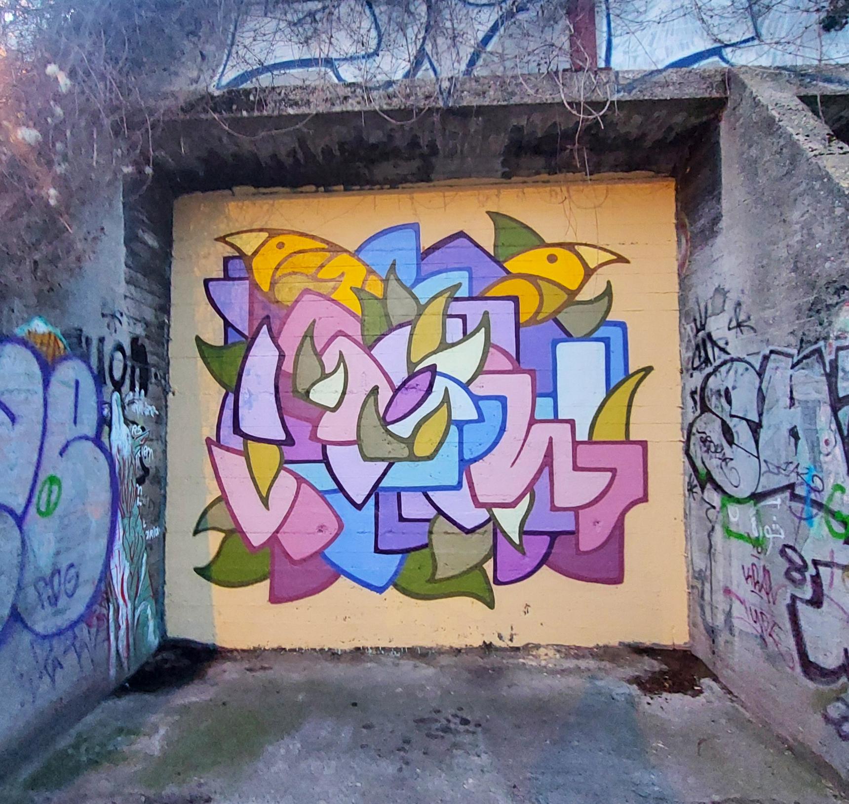 —Legal wall Marais Wiels