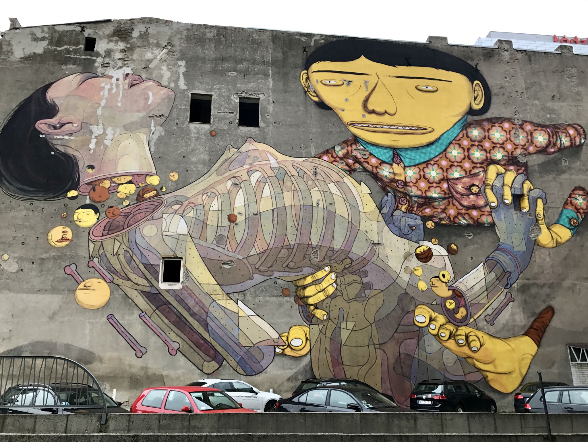 Os Gemeos, Aryz&mdash;Untitled