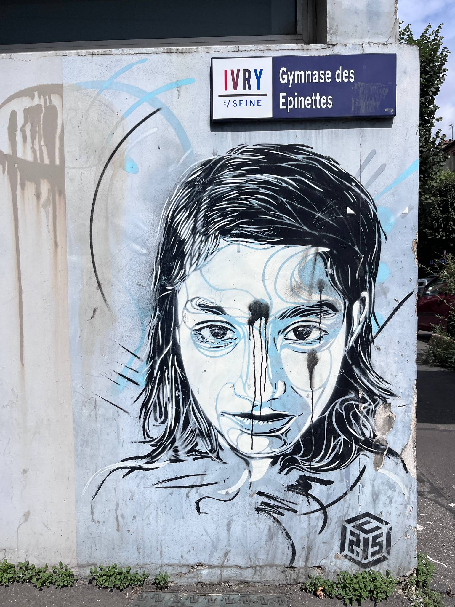 C215&mdash;Jeune Fermme en Gris