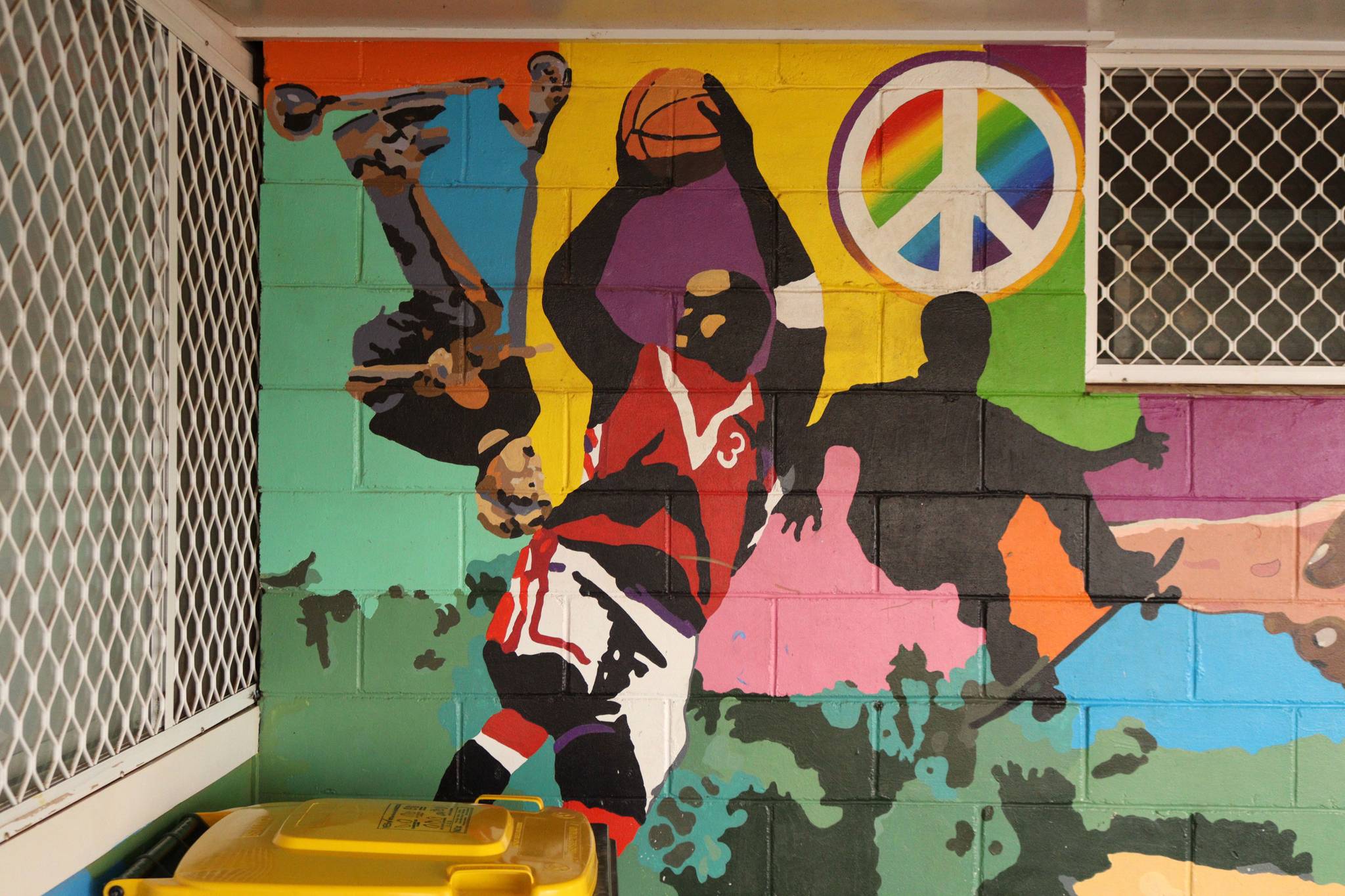 Jack Randell&mdash;Youth Centre Mural