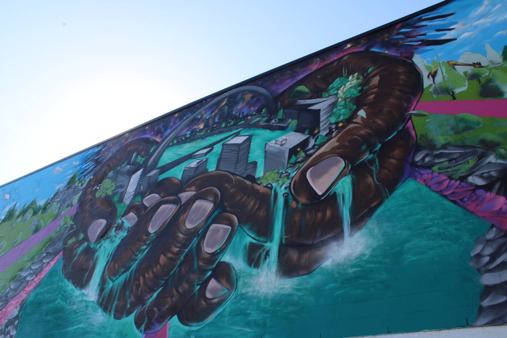 Asphate, Scarce Elementz Crew&mdash;Monroe Colston Cornerstone Mural