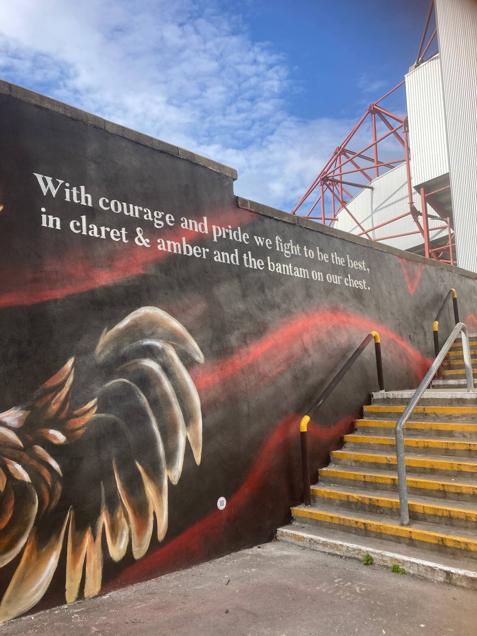 Paul Curtis&mdash;With courage and pride we fight in claret and amber…