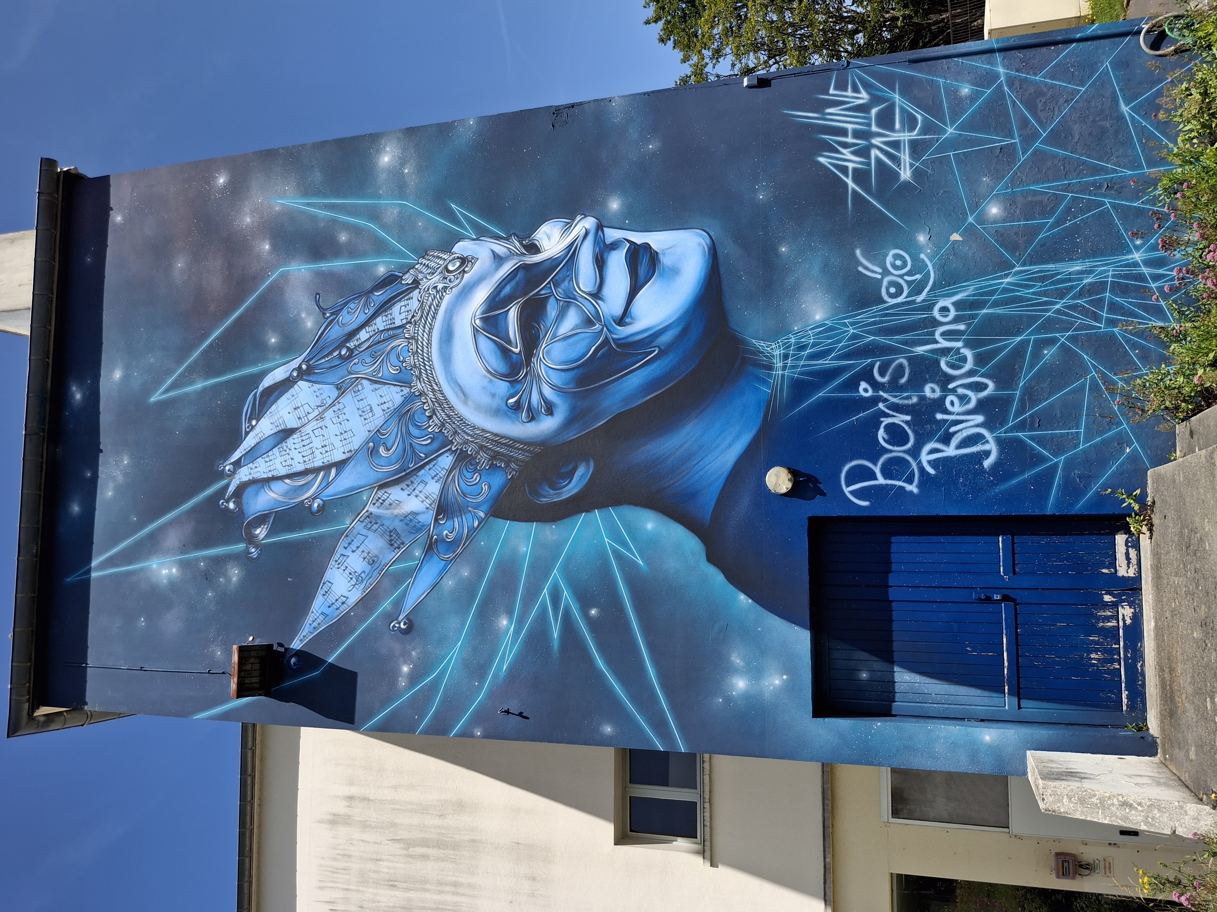 Boris Brejcha by ZAG, Akhine - Street Art Cities